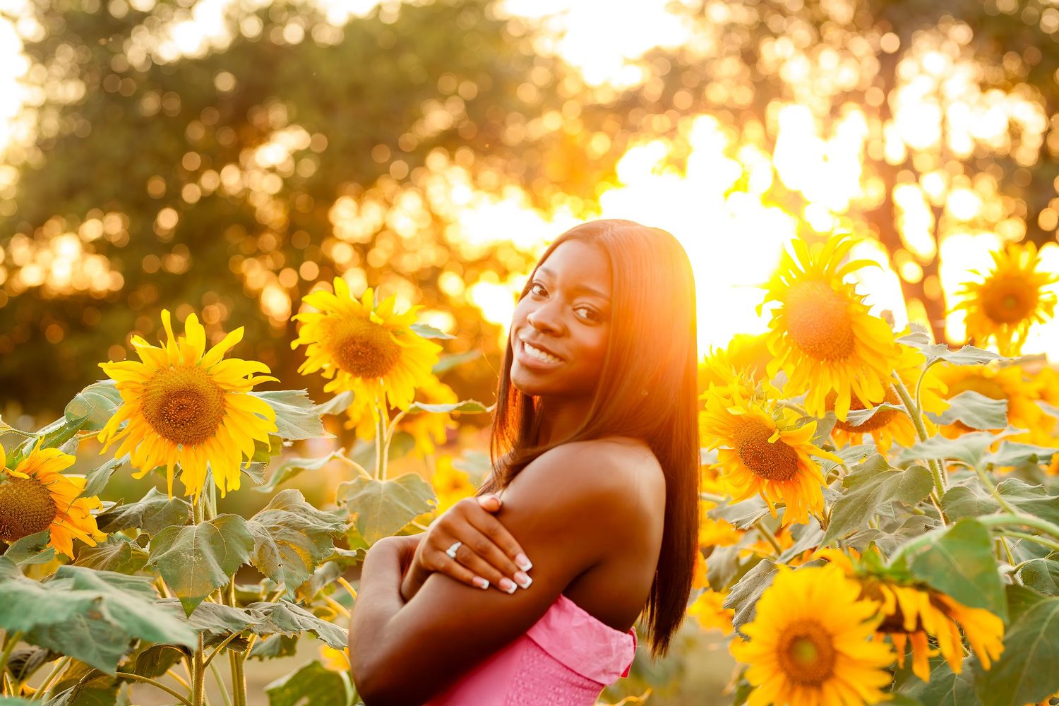 Modern senior photography in Tulsa Oklahoma with natural light and editorial styling by Imagery by LaShawn Renee.