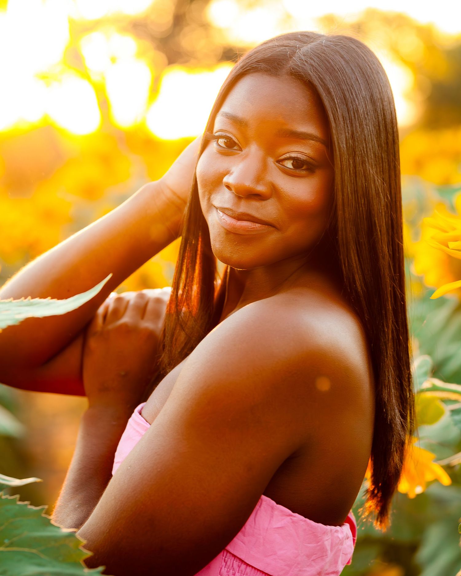 Modern senior photography in Tulsa Oklahoma with natural light and editorial styling by Imagery by LaShawn Renee.