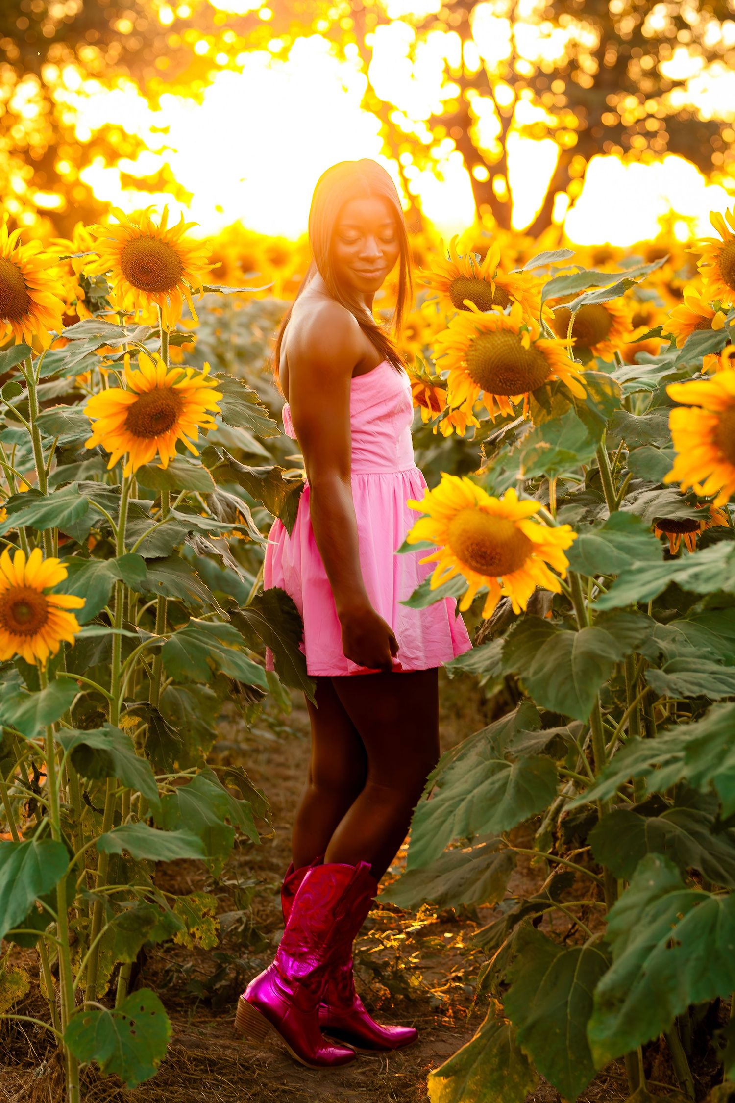 Modern senior photography in Tulsa Oklahoma with natural light and editorial styling by Imagery by LaShawn Renee.