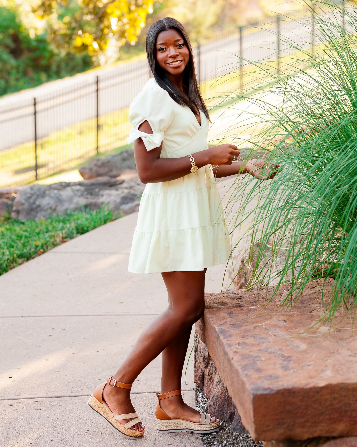 Modern senior photography in Tulsa Oklahoma with natural light and editorial styling by Imagery by LaShawn Renee.