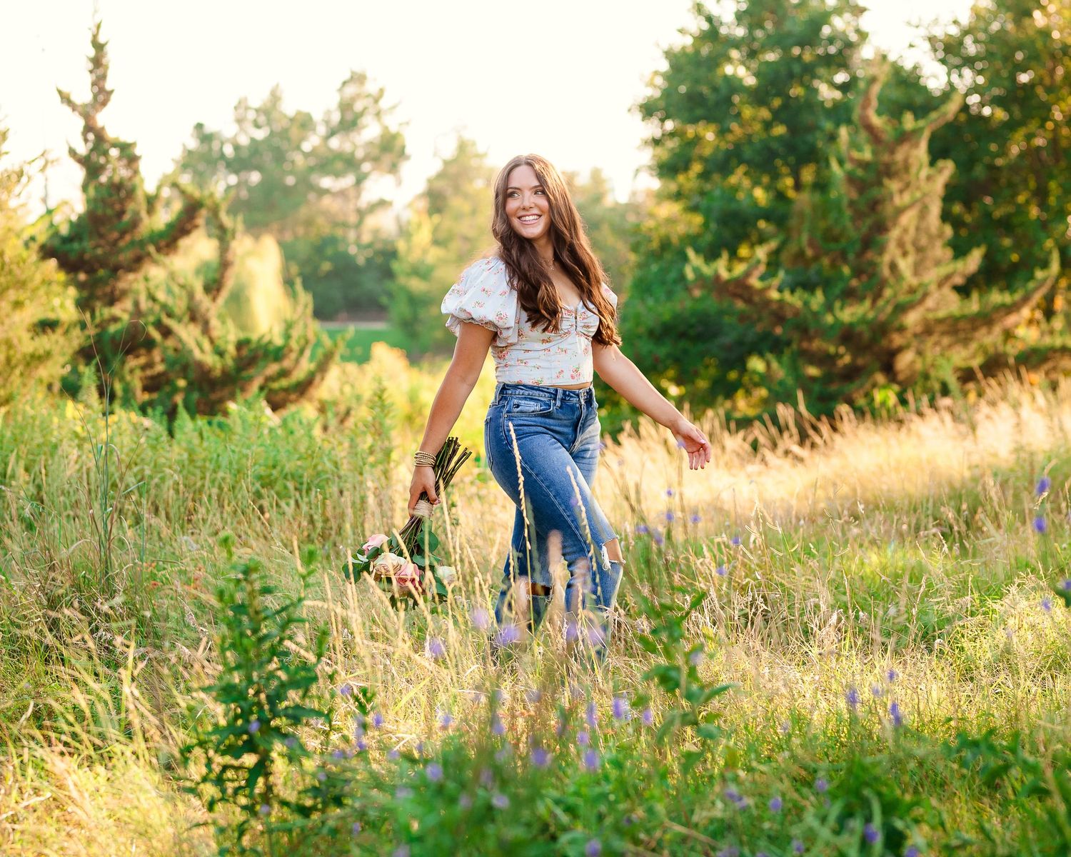 High school senior portrait session in Tulsa Oklahoma featuring bright, true-to-life imagery by Imagery by LaShawn Renee.