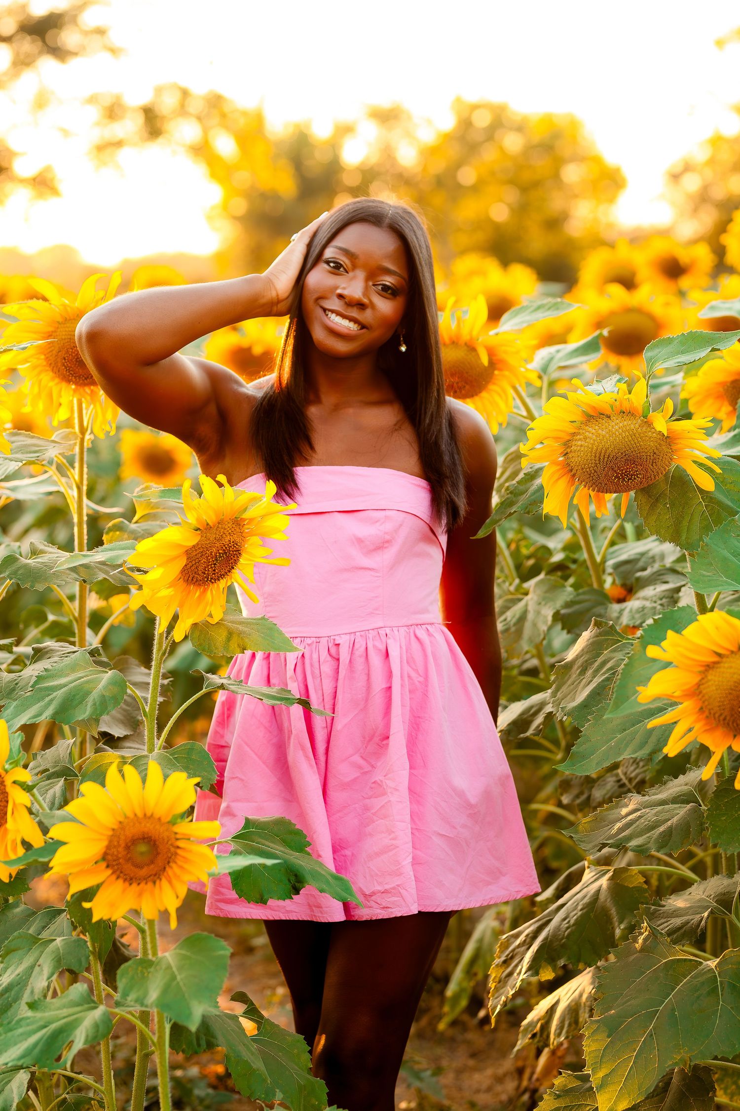 Modern senior photography in Tulsa Oklahoma with natural light and editorial styling by Imagery by LaShawn Renee.