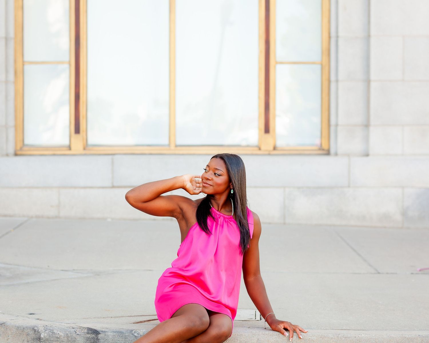 Confidence-driven senior portraits for seniors photographed in Northeastern Oklahoma by Imagery by LaShawn Renee.