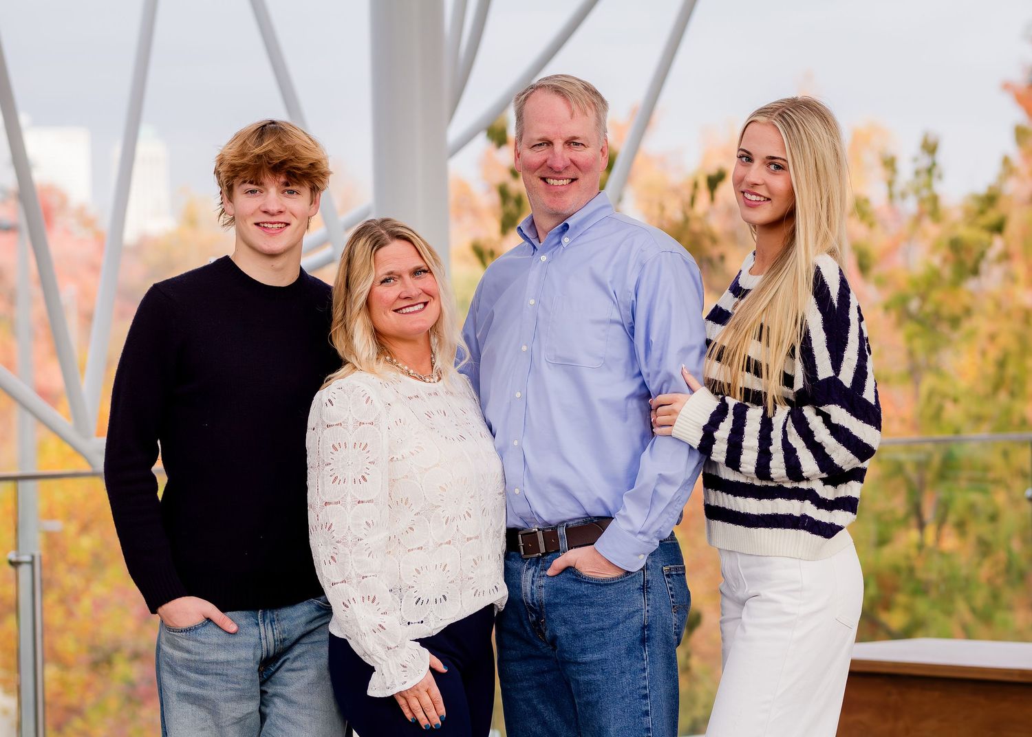Family photography in Bartlesville Oklahoma featuring natural light and refined portrait styling.