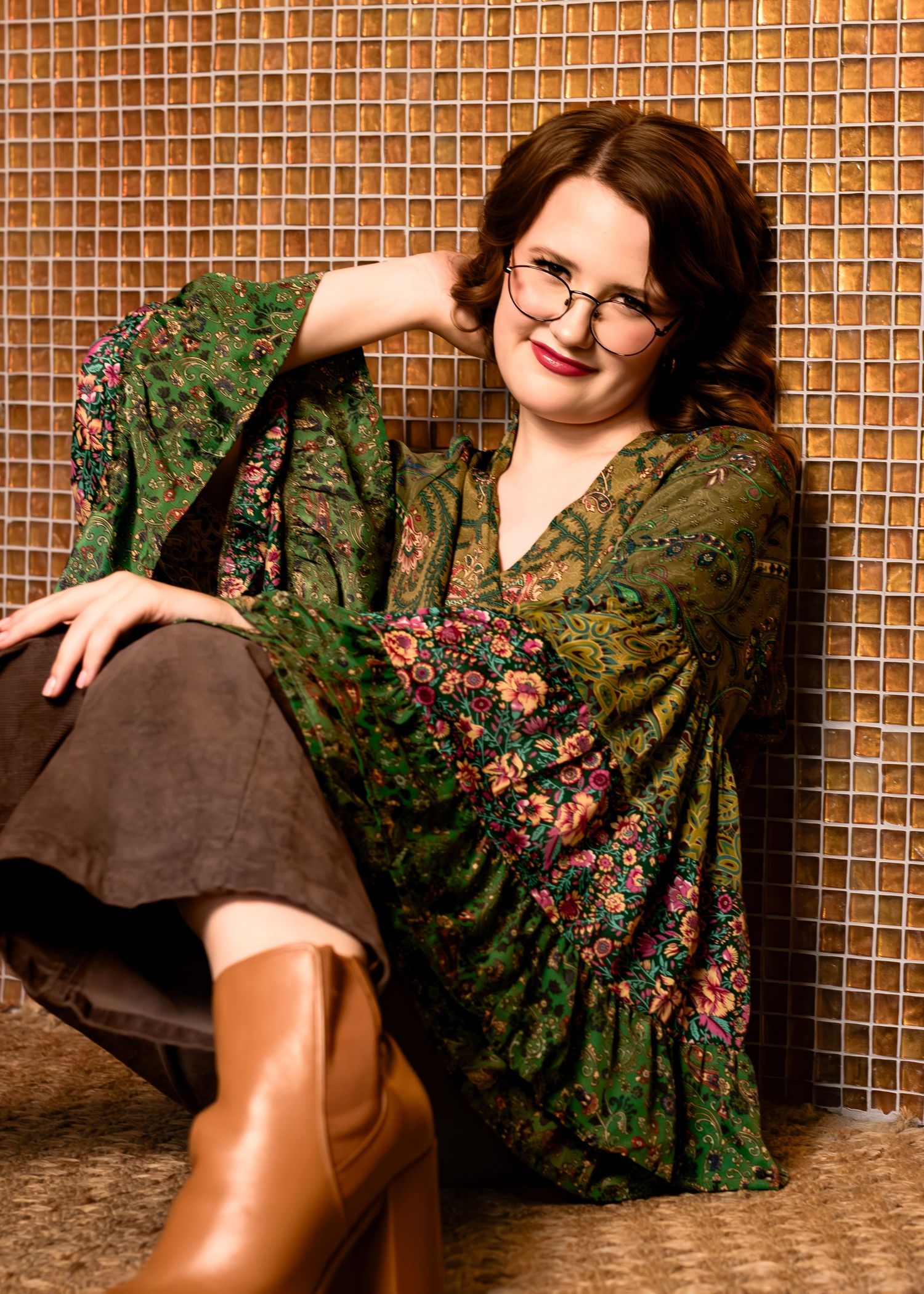 Editorial senior photography session serving Bartlesville, Owasso, and Broken Arrow Oklahoma focused on personality-filled imagery.