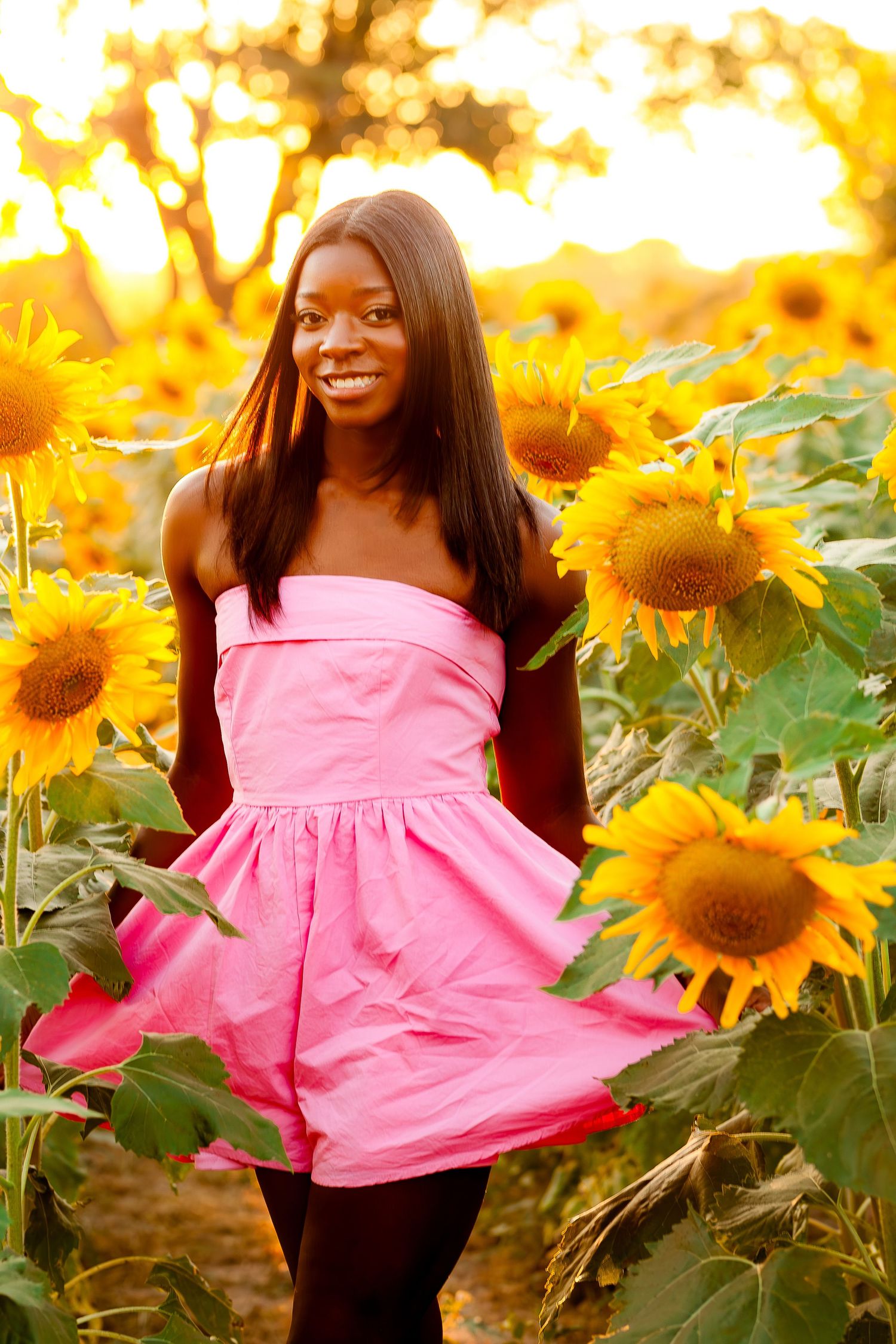 Modern senior photography in Tulsa Oklahoma with natural light and editorial styling by Imagery by LaShawn Renee.