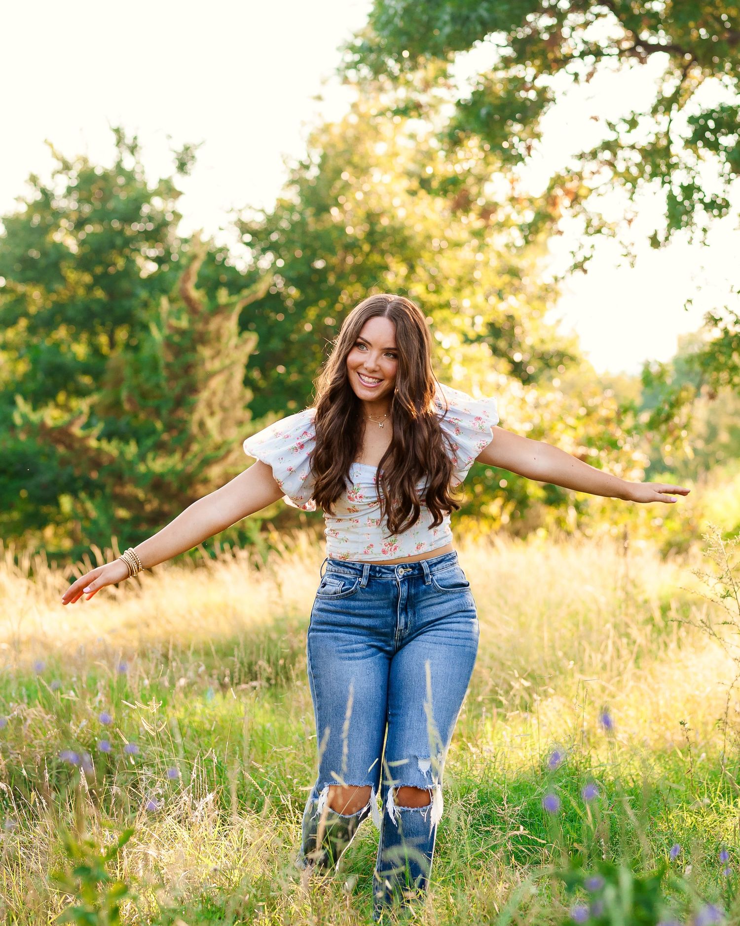 High school senior portrait session in Tulsa Oklahoma featuring bright, true-to-life imagery by Imagery by LaShawn Renee.