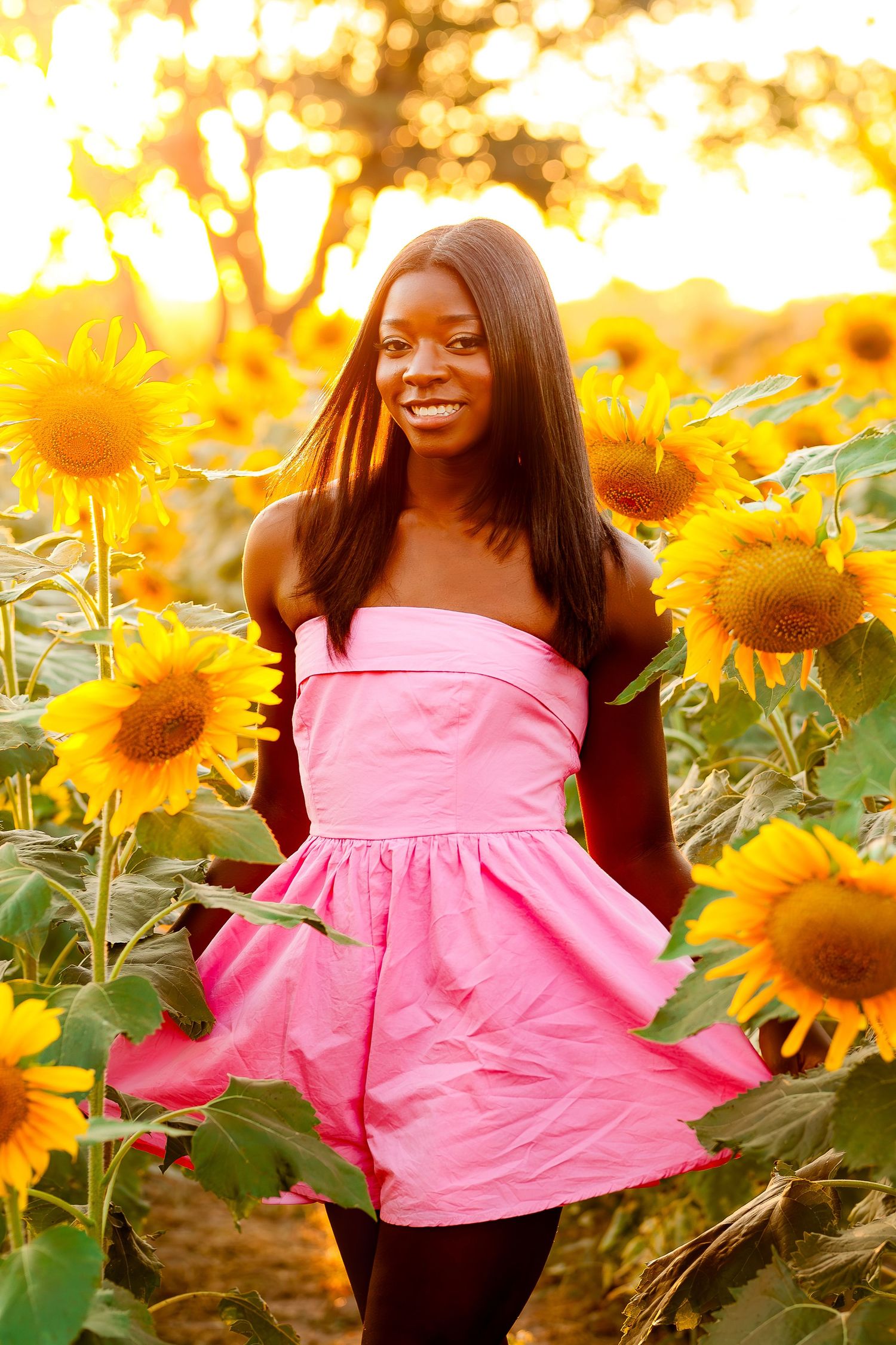 Modern senior photography in Tulsa Oklahoma with natural light and editorial styling by Imagery by LaShawn Renee.