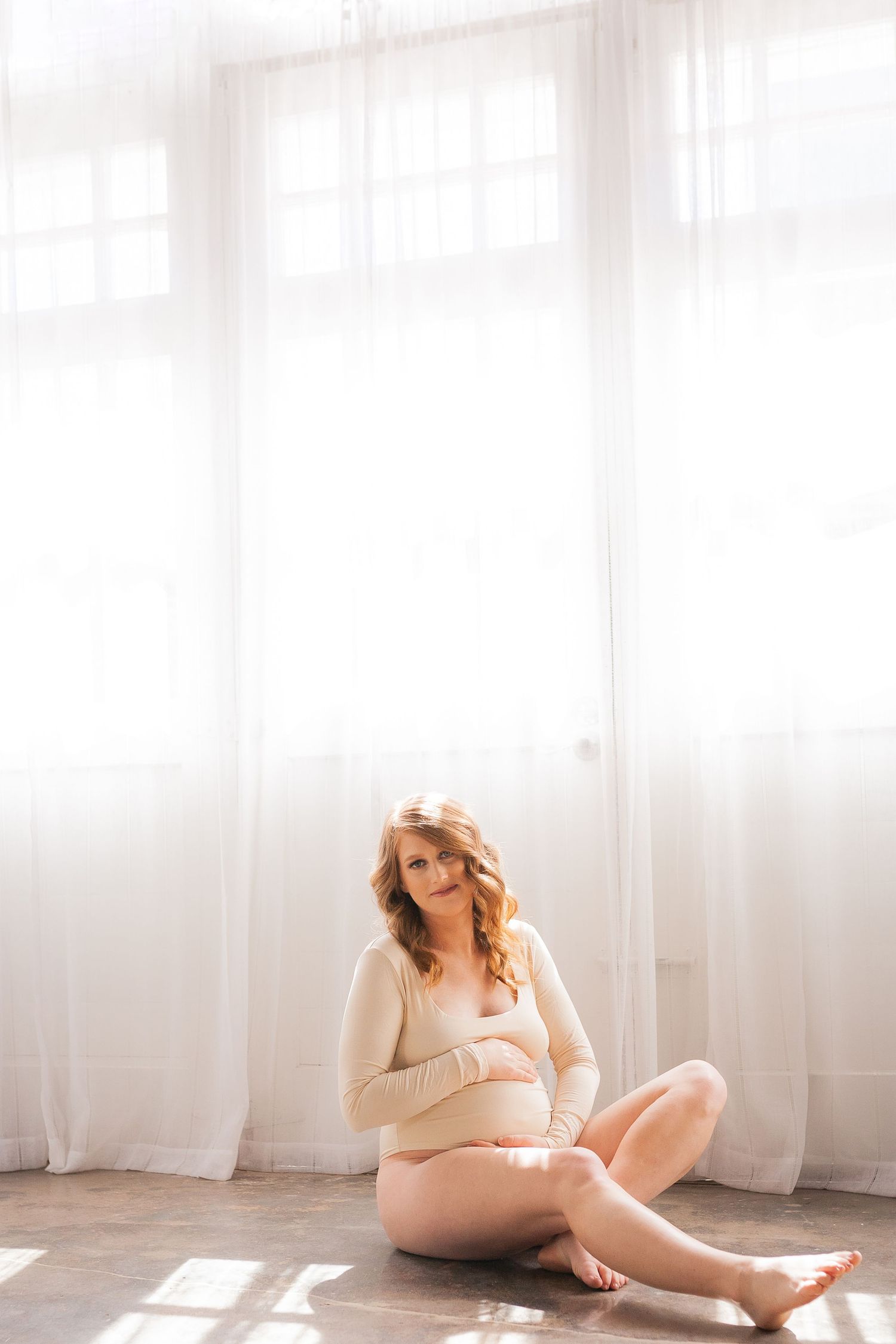 Luxury maternity portrait session in Tulsa Oklahoma capturing natural light, elegance, and imagery for who you are becoming.