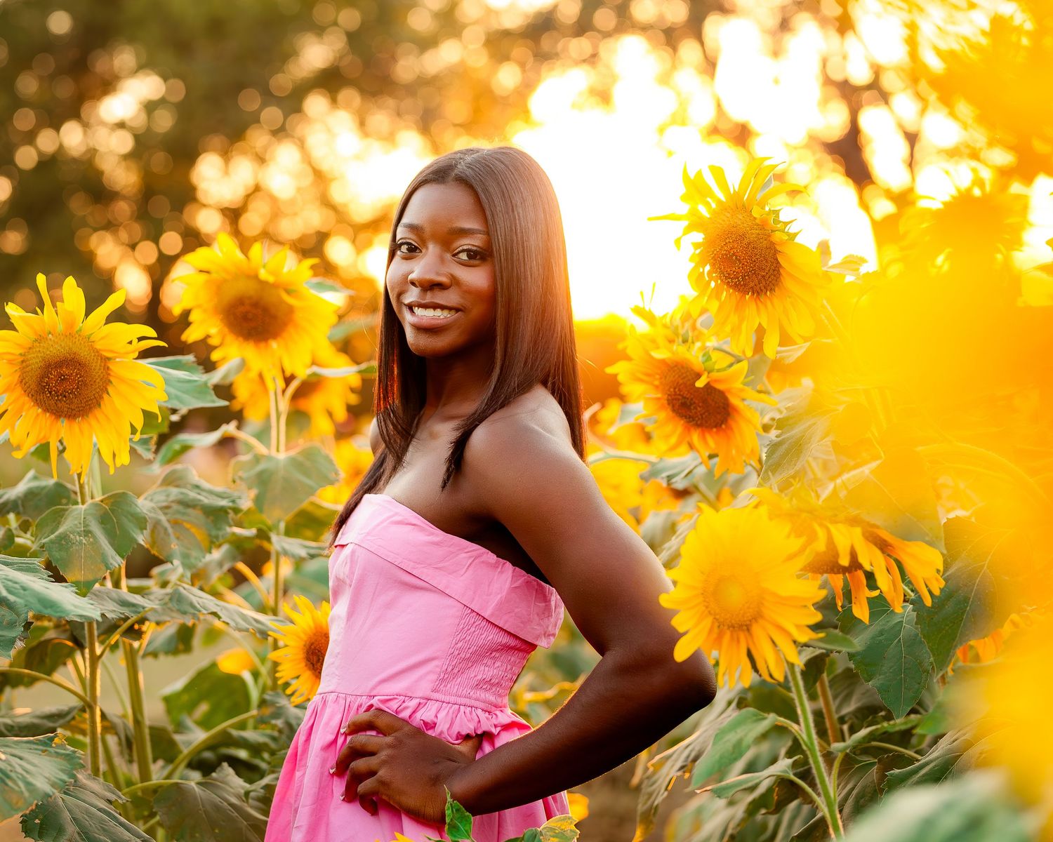 Modern senior photography in Tulsa Oklahoma with natural light and editorial styling by Imagery by LaShawn Renee.
