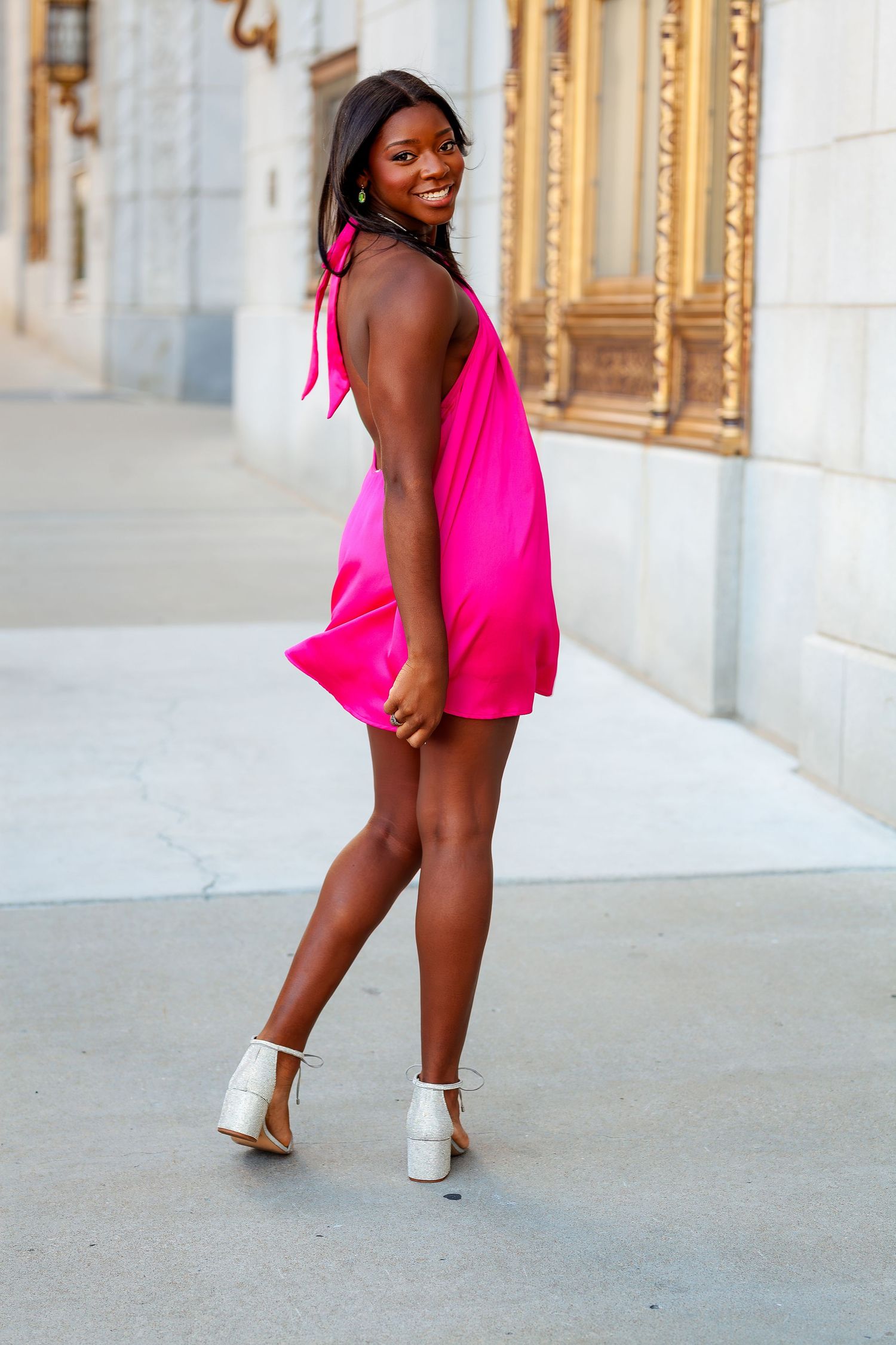 Modern senior photography in Tulsa Oklahoma with natural light and editorial styling by Imagery by LaShawn Renee.
