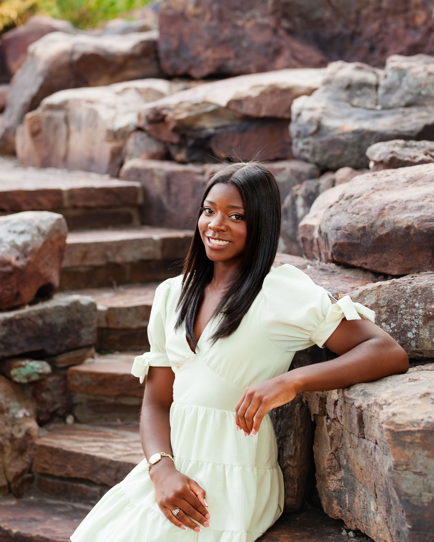 Modern senior photography in Tulsa Oklahoma with natural light and editorial styling by Imagery by LaShawn Renee.
