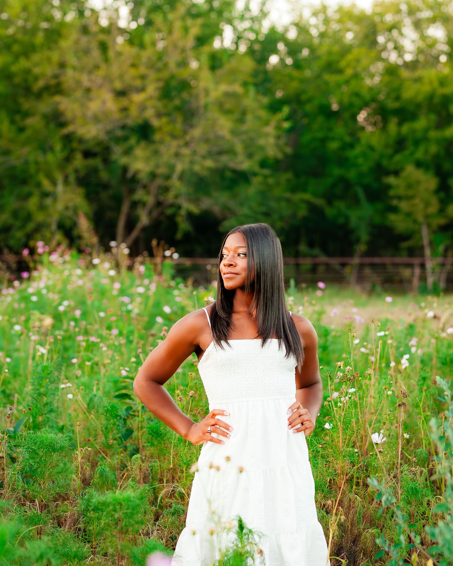 Modern senior photography in Tulsa Oklahoma with natural light and editorial styling by Imagery by LaShawn Renee.