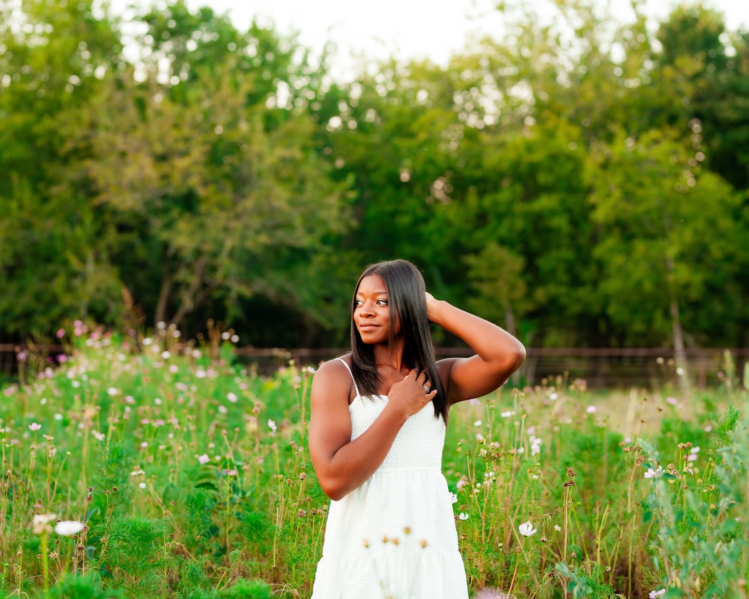 Modern senior photography in Tulsa Oklahoma with natural light and editorial styling by Imagery by LaShawn Renee.