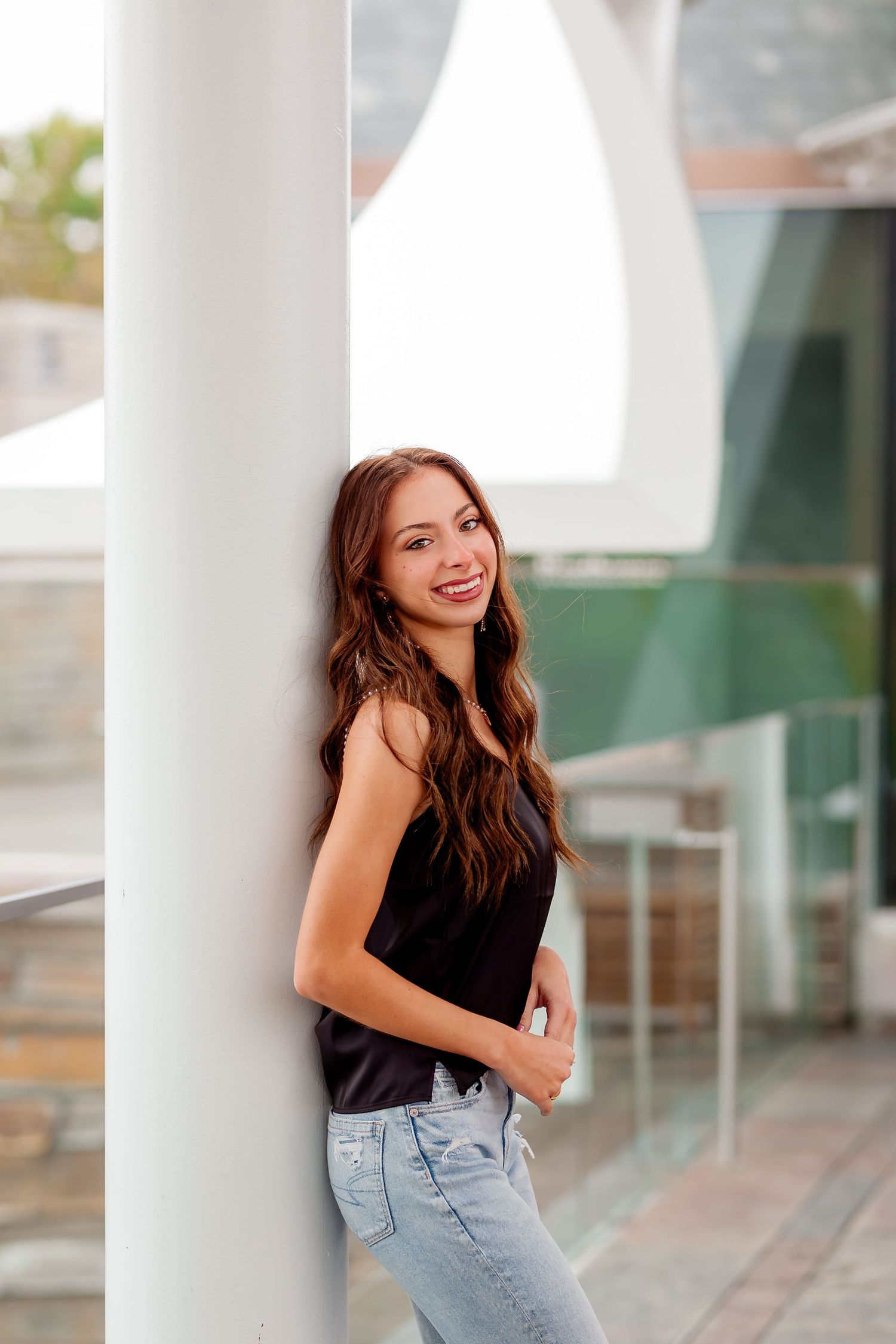 Editorial senior photography session serving Bartlesville, Owasso, and Broken Arrow Oklahoma focused on personality-filled imagery.