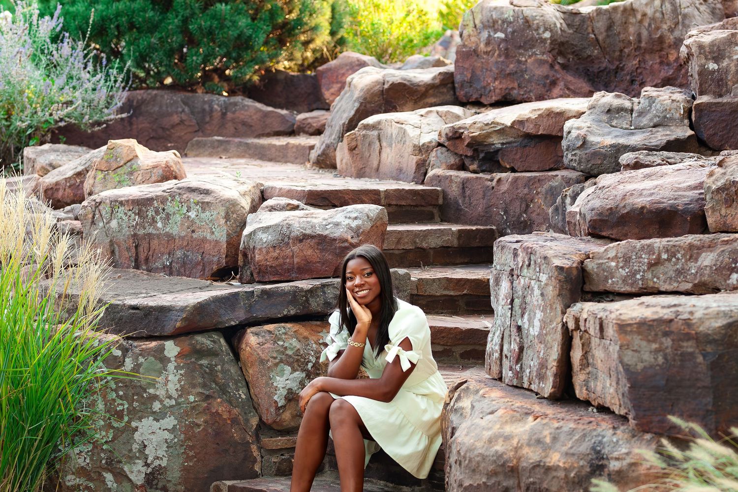 Modern senior photography in Tulsa Oklahoma with natural light and editorial styling by Imagery by LaShawn Renee.