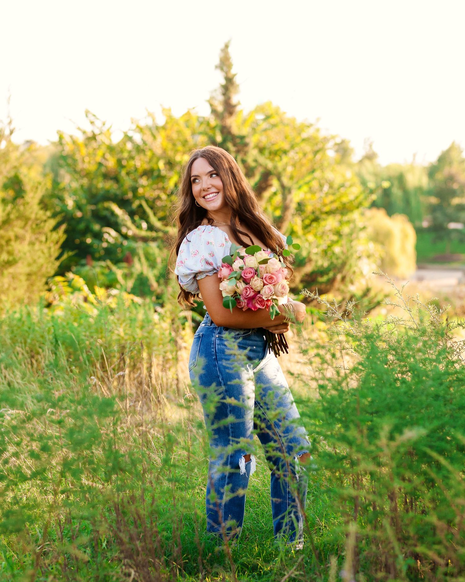 High school senior portrait session in Tulsa Oklahoma featuring bright, true-to-life imagery by Imagery by LaShawn Renee.