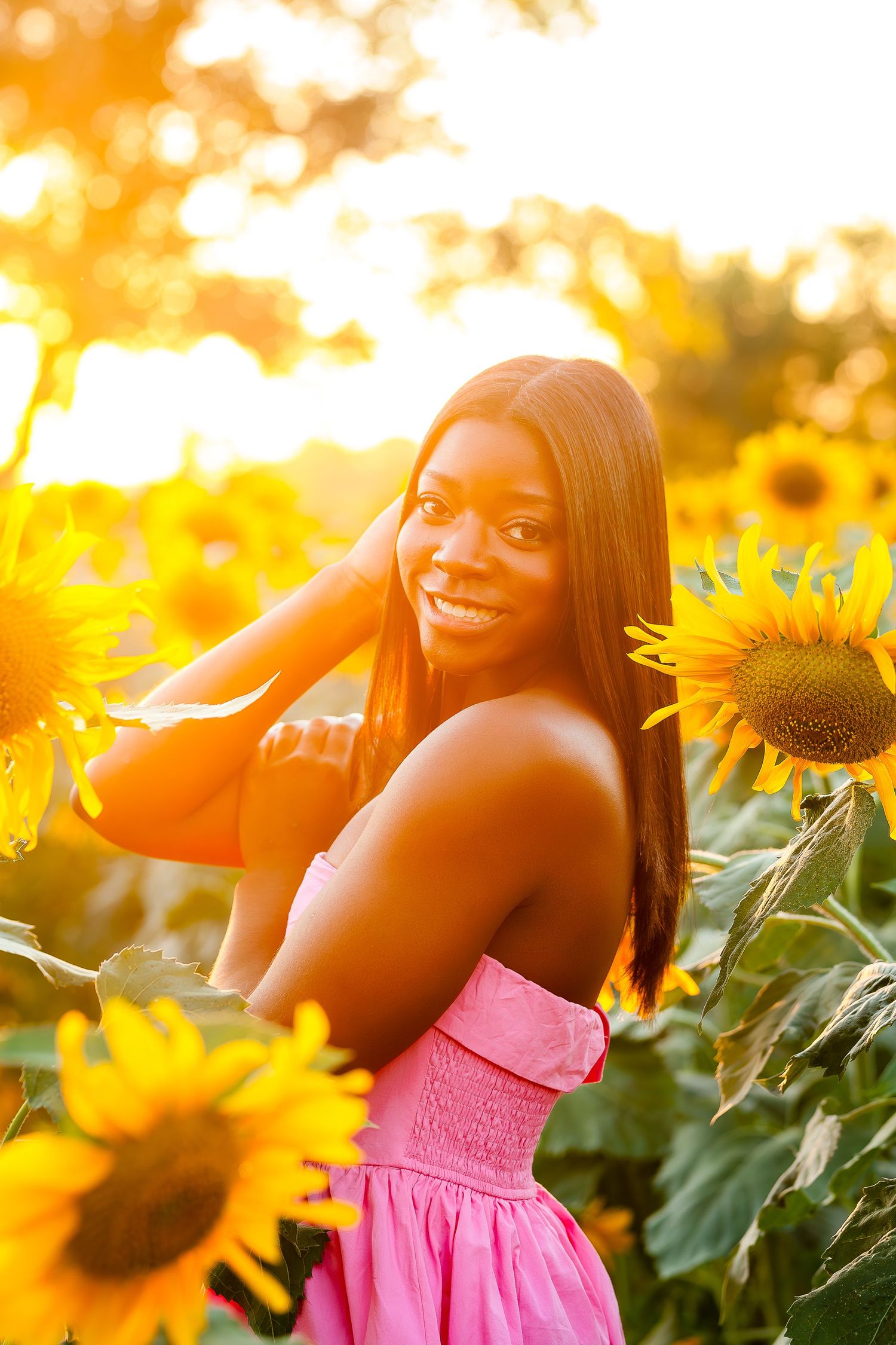 Modern senior photography in Tulsa Oklahoma with natural light and editorial styling by Imagery by LaShawn Renee.