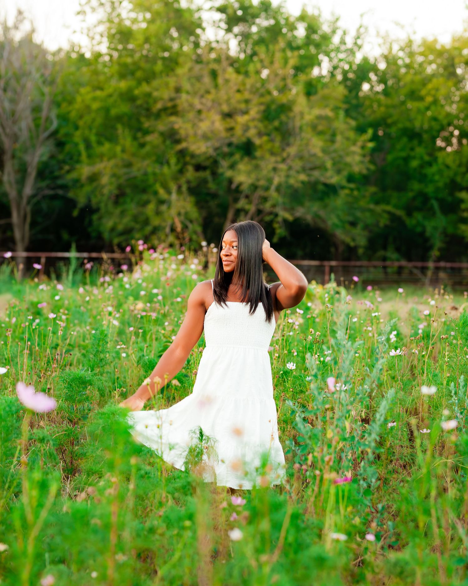 Modern senior photography in Tulsa Oklahoma with natural light and editorial styling by Imagery by LaShawn Renee.