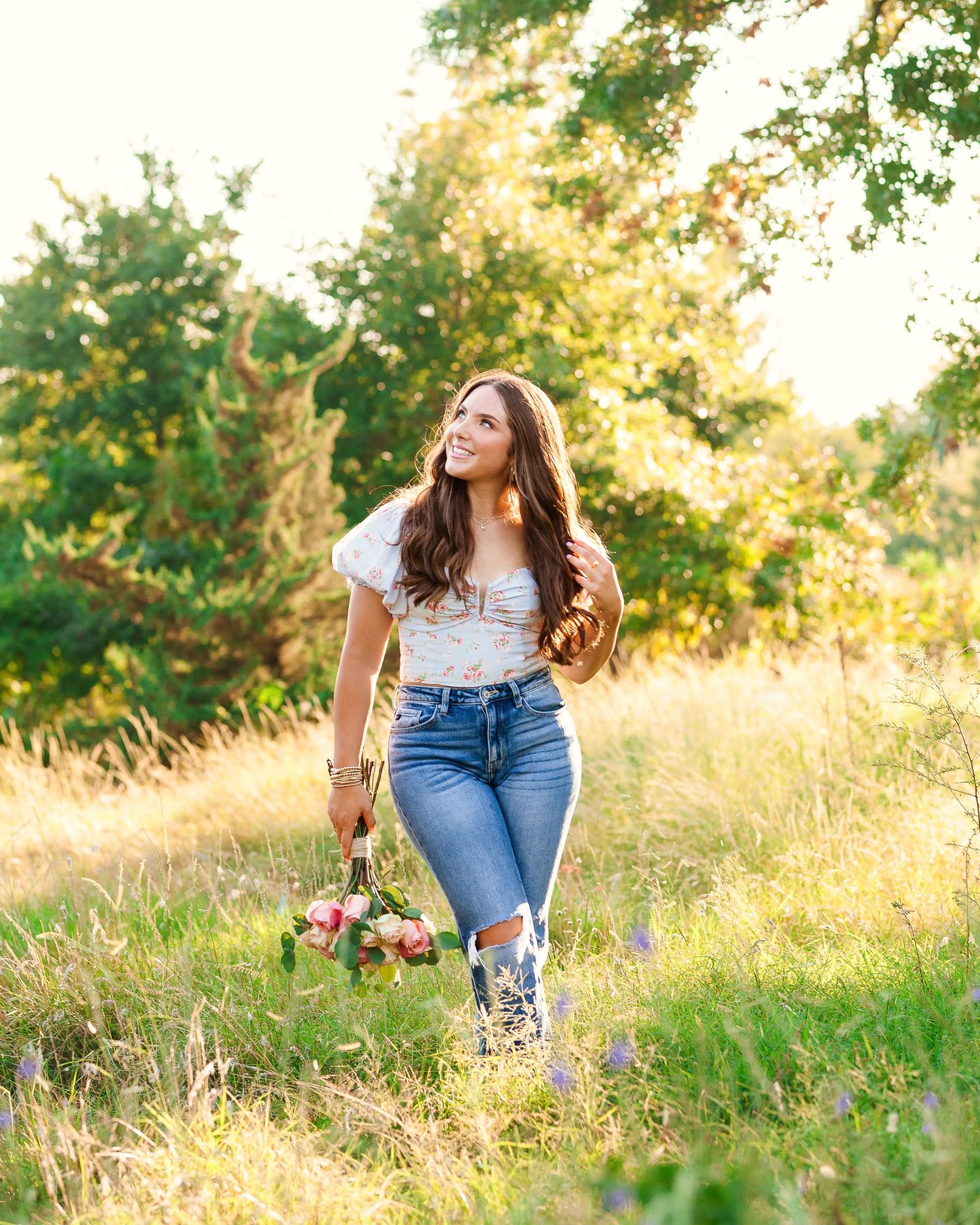 High school senior portrait session in Tulsa Oklahoma featuring bright, true-to-life imagery by Imagery by LaShawn Renee.