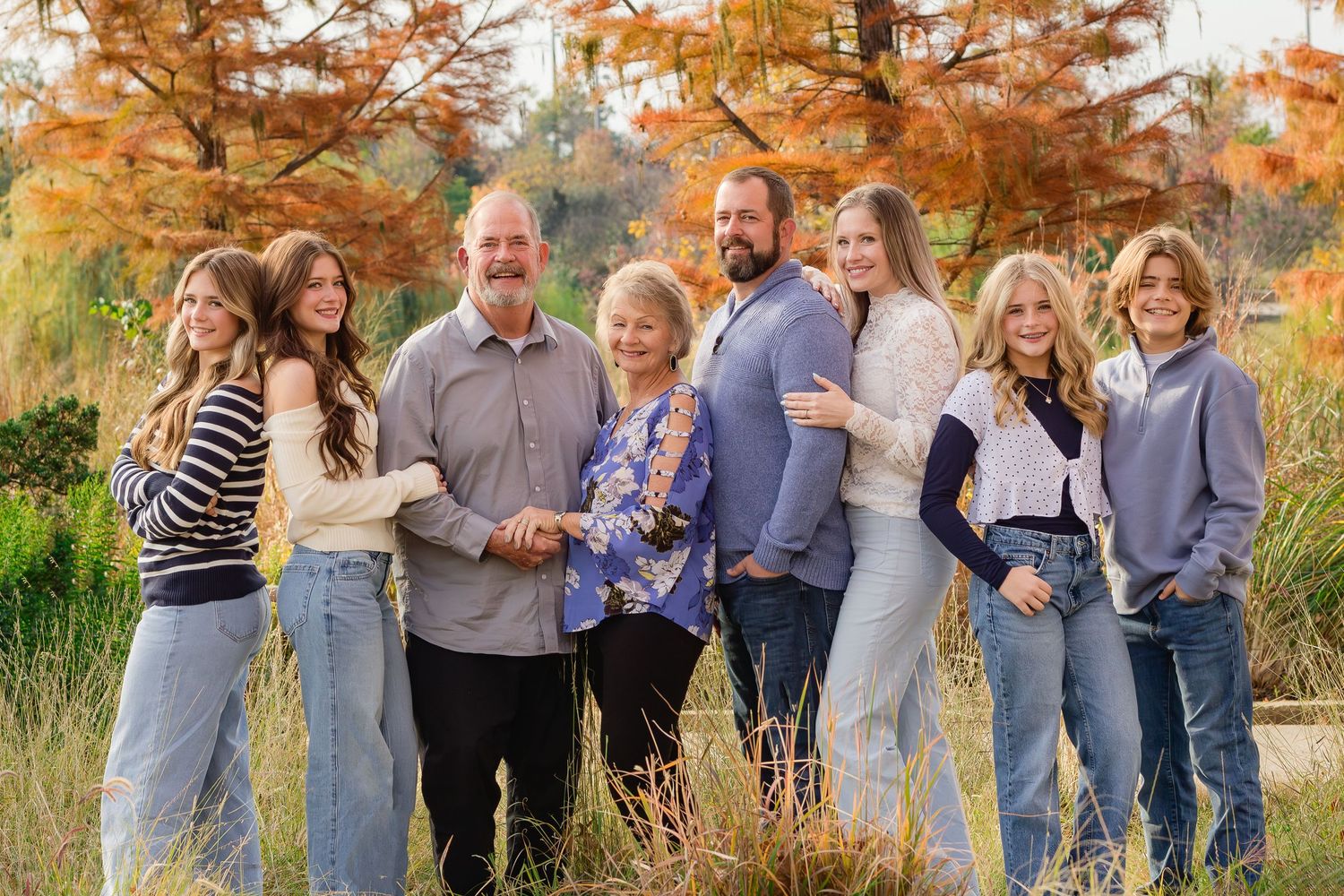 Family photography in Bartlesville Oklahoma featuring natural light and refined portrait styling.