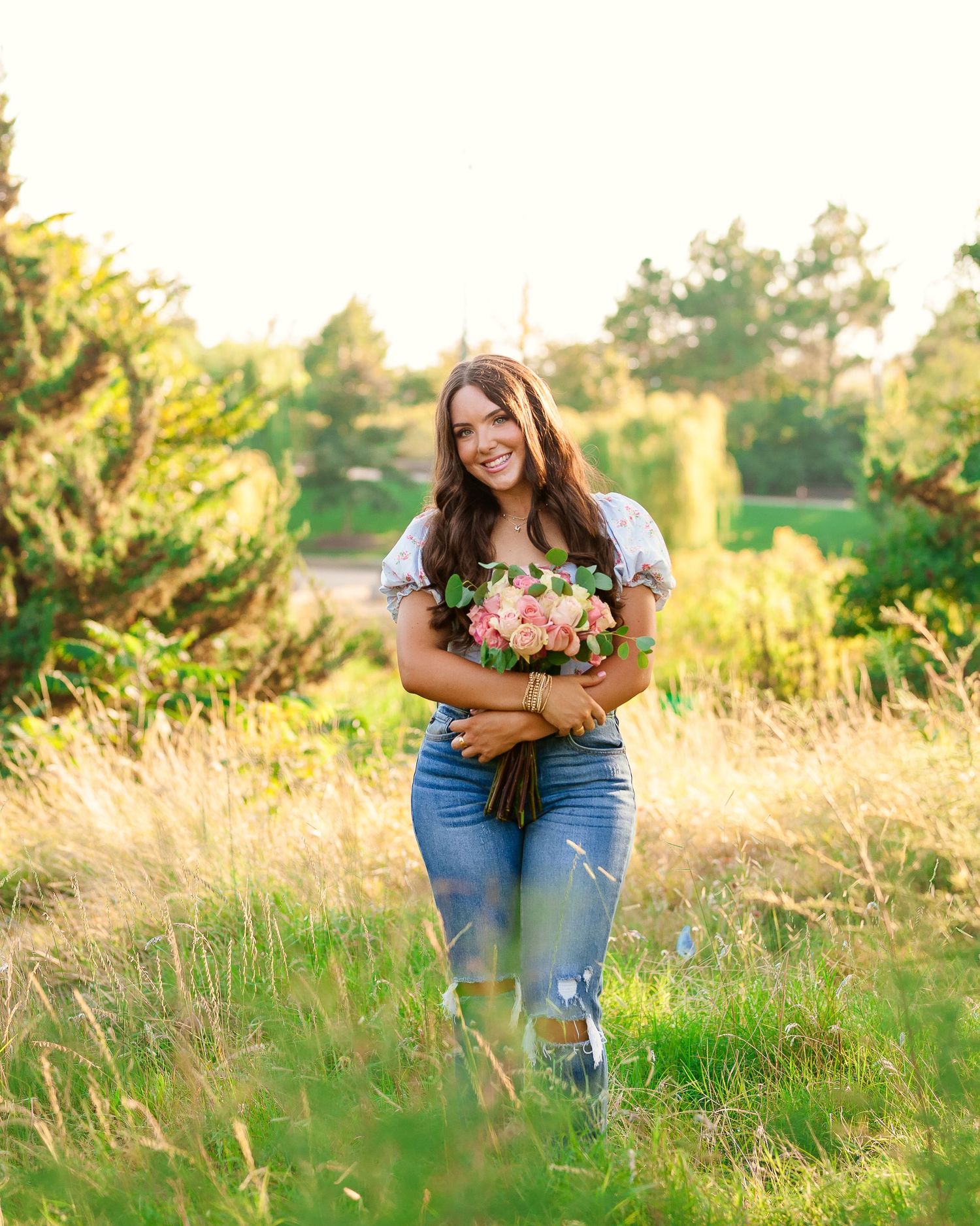 High school senior portrait session in Tulsa Oklahoma featuring bright, true-to-life imagery by Imagery by LaShawn Renee.