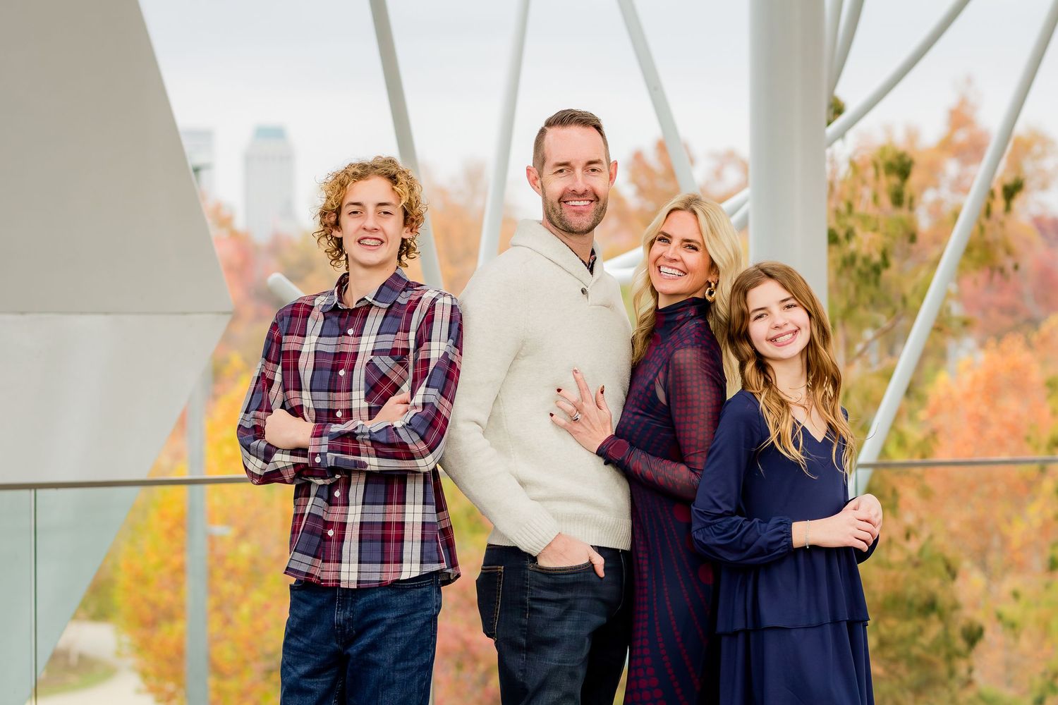 Family photography in Bartlesville Oklahoma featuring natural light and refined portrait styling.