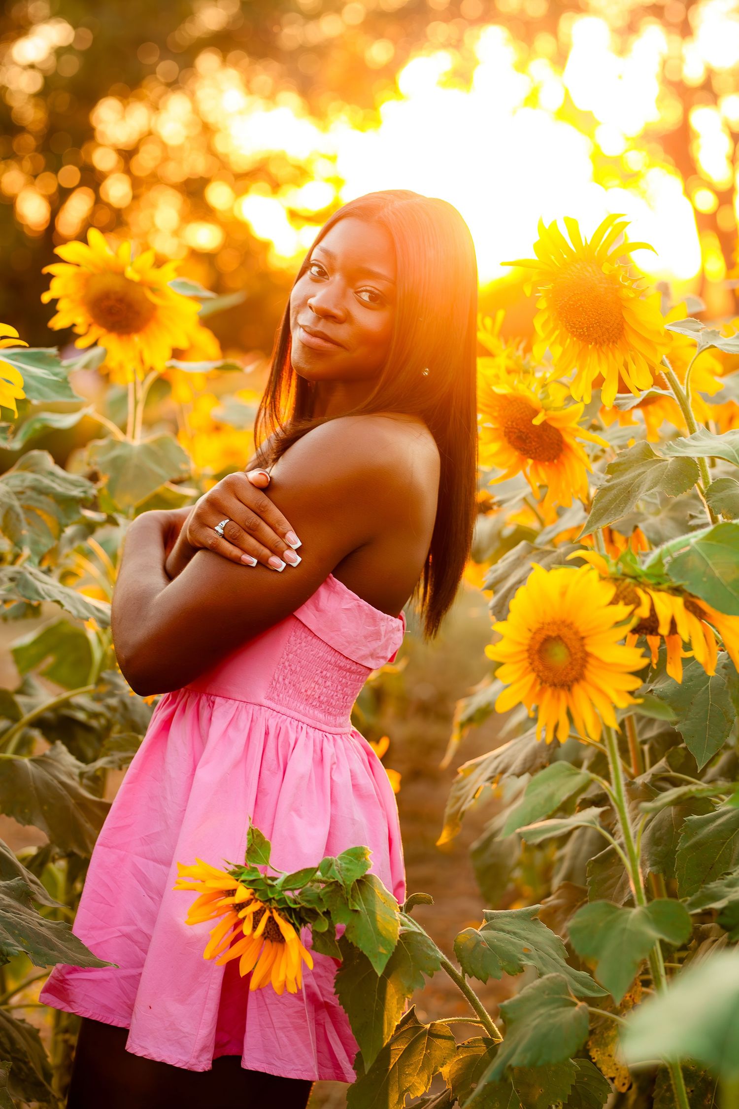 Modern senior photography in Tulsa Oklahoma with natural light and editorial styling by Imagery by LaShawn Renee.