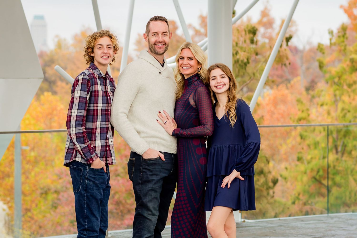 Family photography in Bartlesville Oklahoma featuring natural light and refined portrait styling.