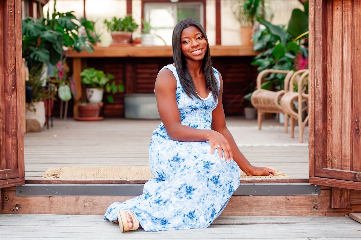 Modern senior photography in Tulsa Oklahoma with natural light and editorial styling by Imagery by LaShawn Renee.