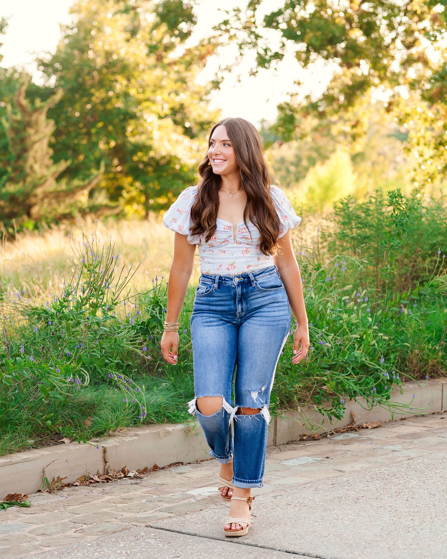High school senior portrait session in Tulsa Oklahoma featuring bright, true-to-life imagery by Imagery by LaShawn Renee.