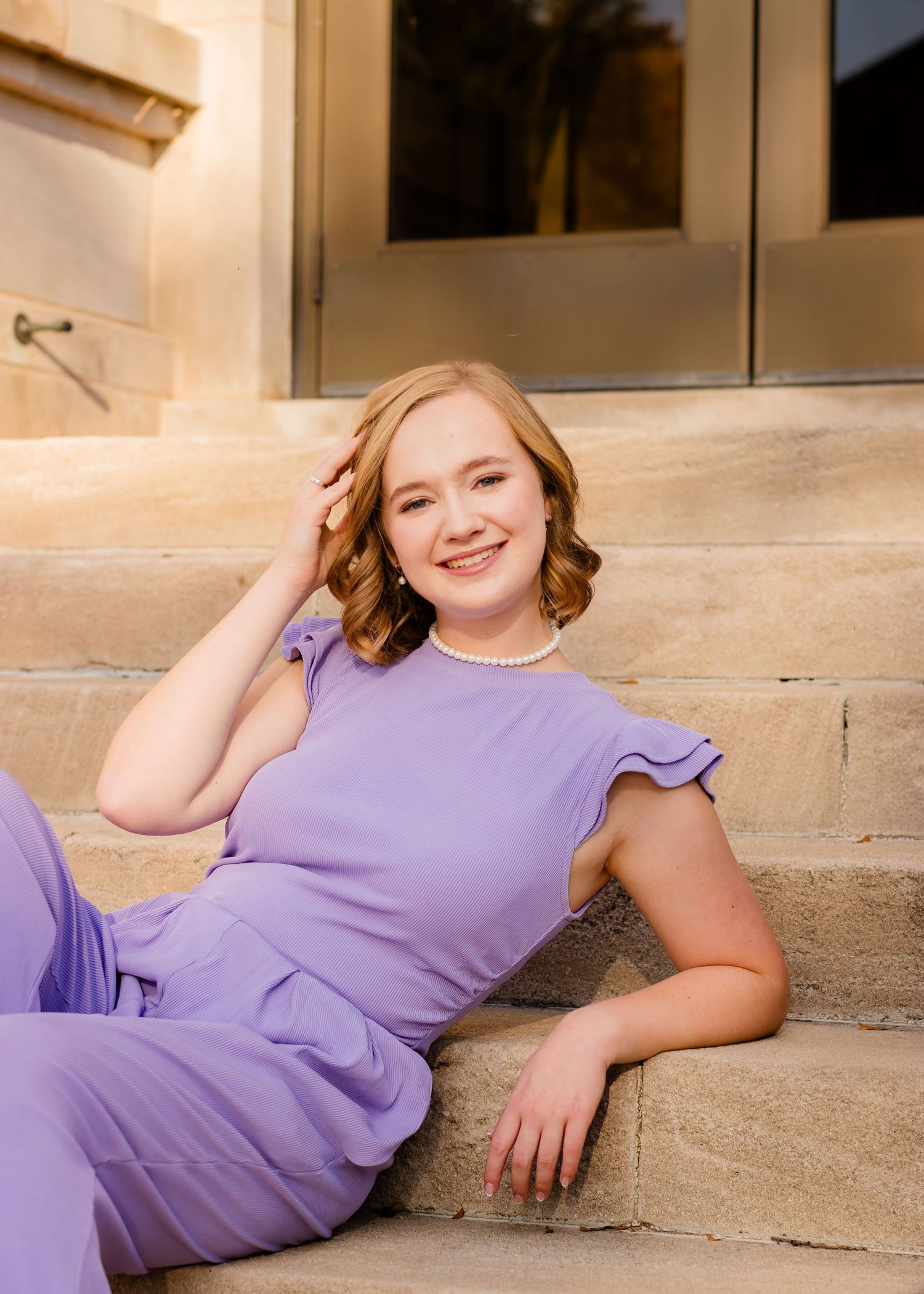 Modern senior photography in Tulsa Oklahoma with natural light and editorial styling by Imagery by LaShawn Renee.