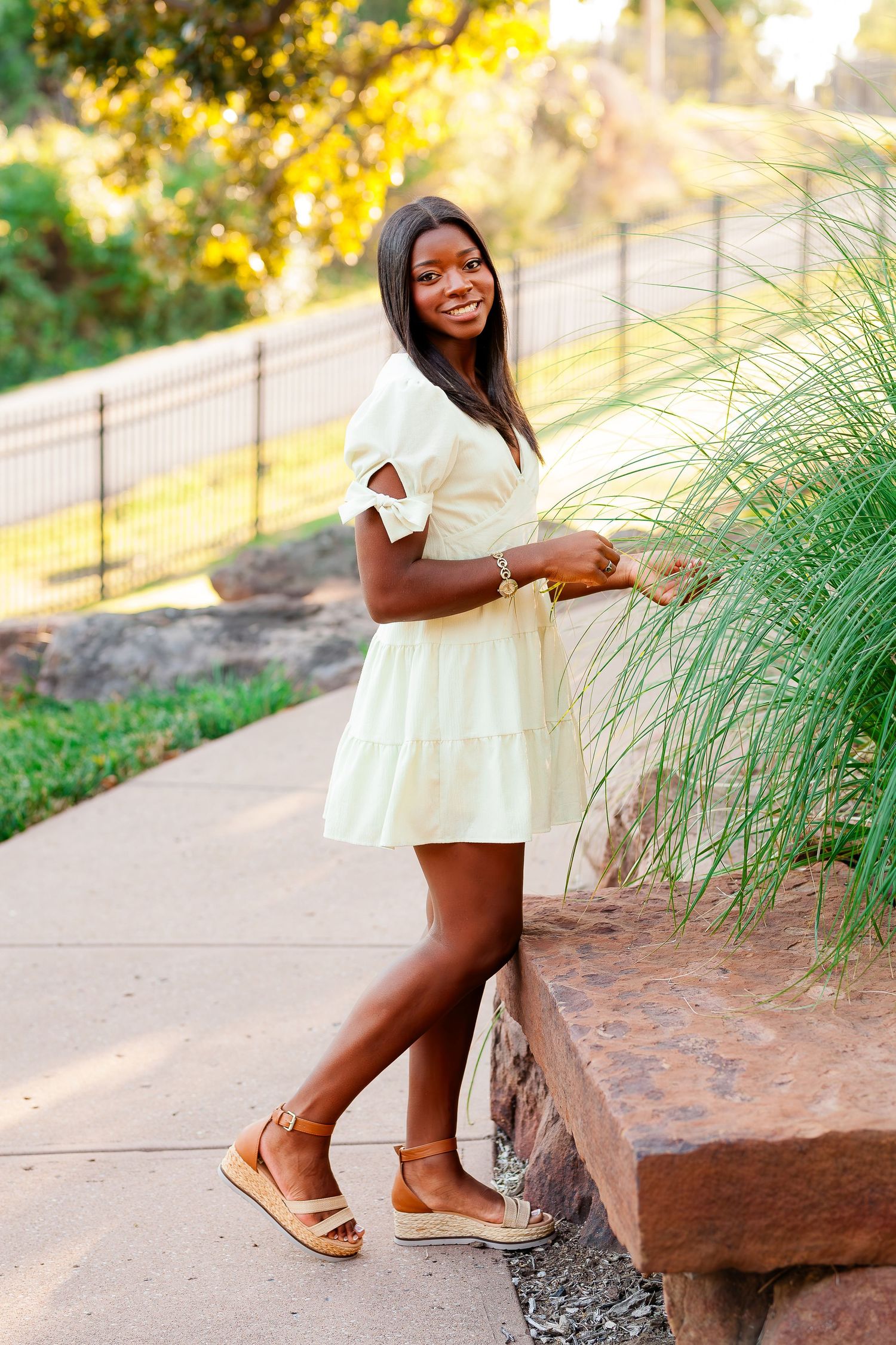 Modern senior photography in Tulsa Oklahoma with natural light and editorial styling by Imagery by LaShawn Renee.