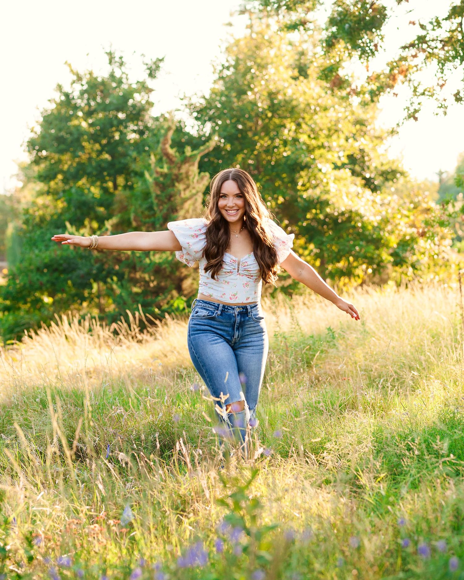 High school senior portrait session in Tulsa Oklahoma featuring bright, true-to-life imagery by Imagery by LaShawn Renee.