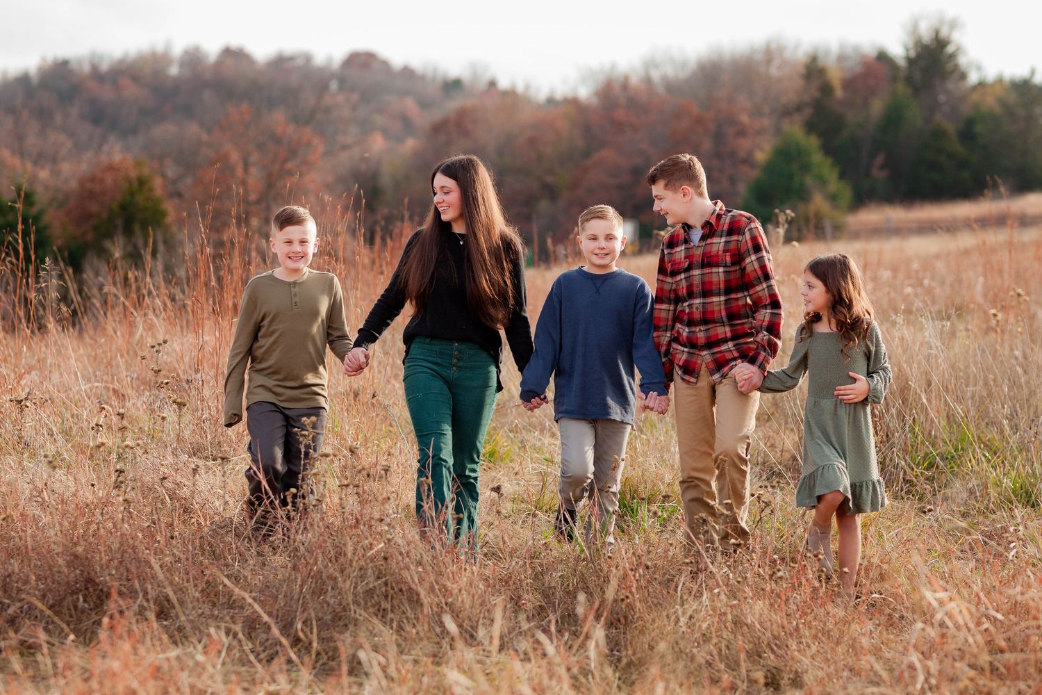Family photography in Bartlesville Oklahoma featuring natural light and refined portrait styling.