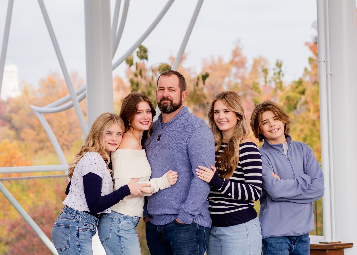Family photography in Bartlesville Oklahoma featuring natural light and refined portrait styling.