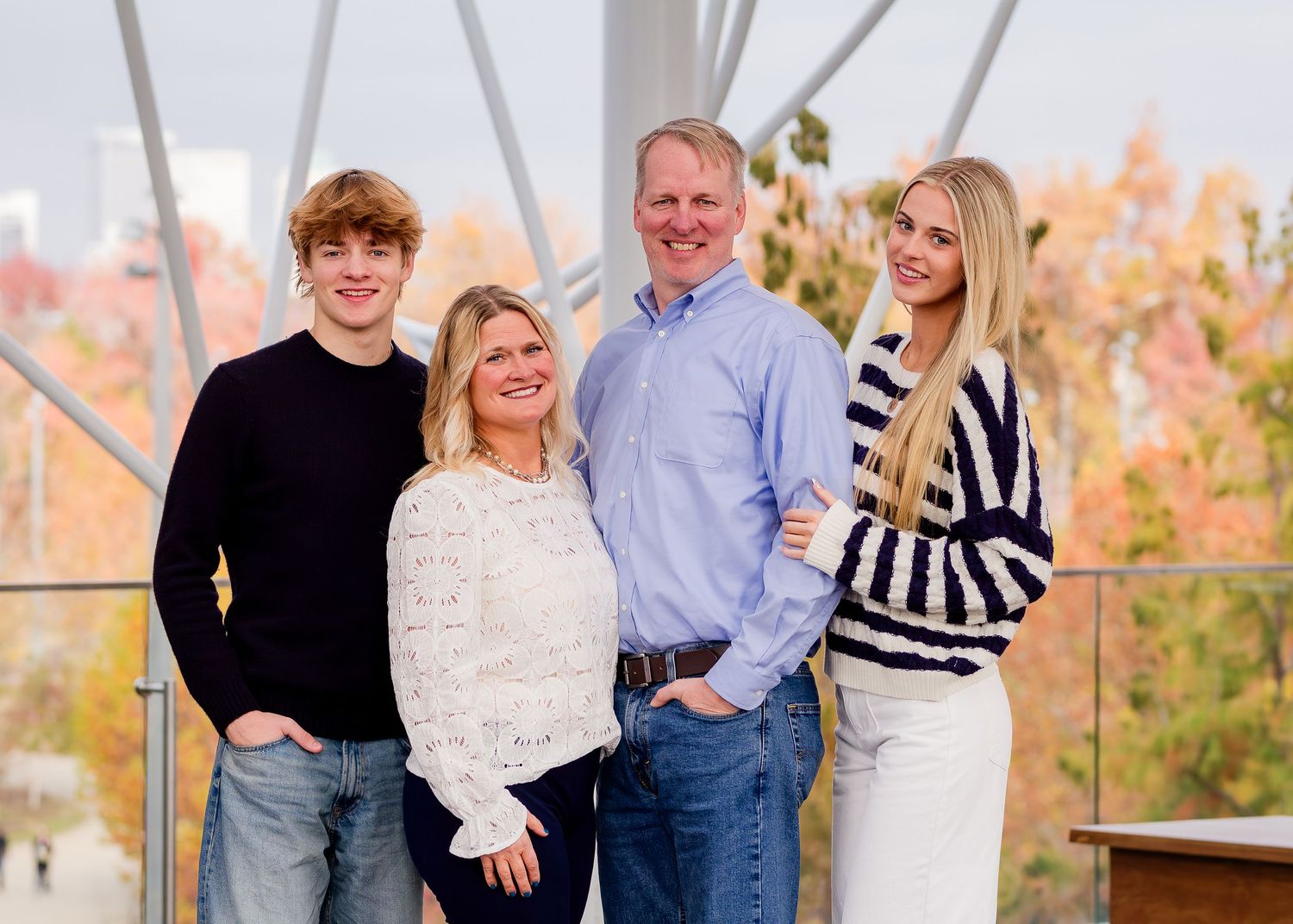 Family photography in Bartlesville Oklahoma featuring natural light and refined portrait styling.