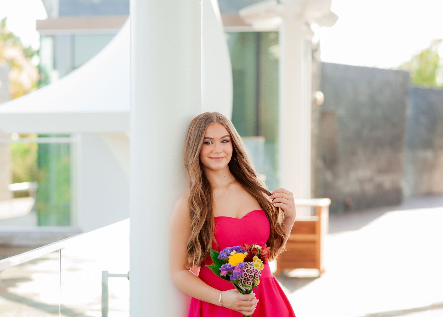 Modern senior photography in Tulsa Oklahoma with natural light and editorial styling by Imagery by LaShawn Renee.