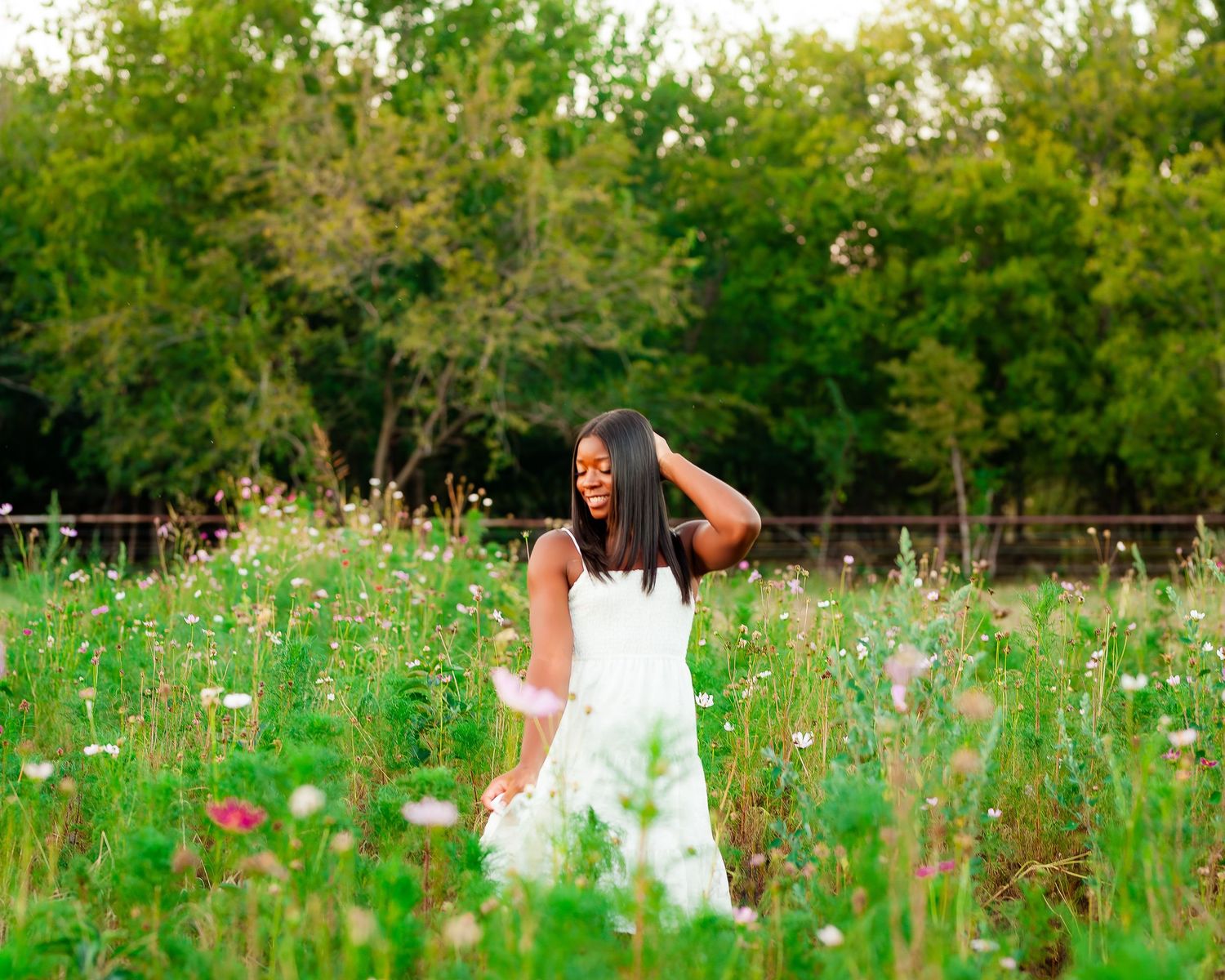 Modern senior photography in Tulsa Oklahoma with natural light and editorial styling by Imagery by LaShawn Renee.