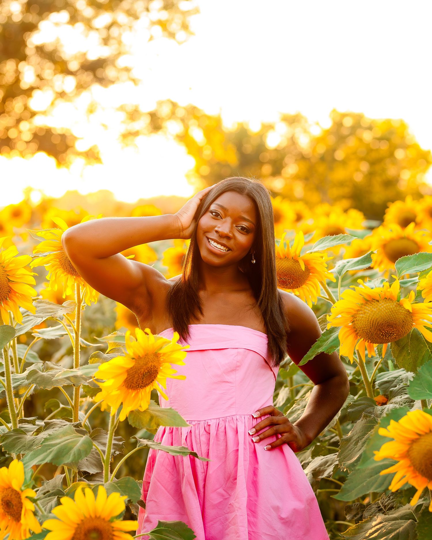 Modern senior photography in Tulsa Oklahoma with natural light and editorial styling by Imagery by LaShawn Renee.