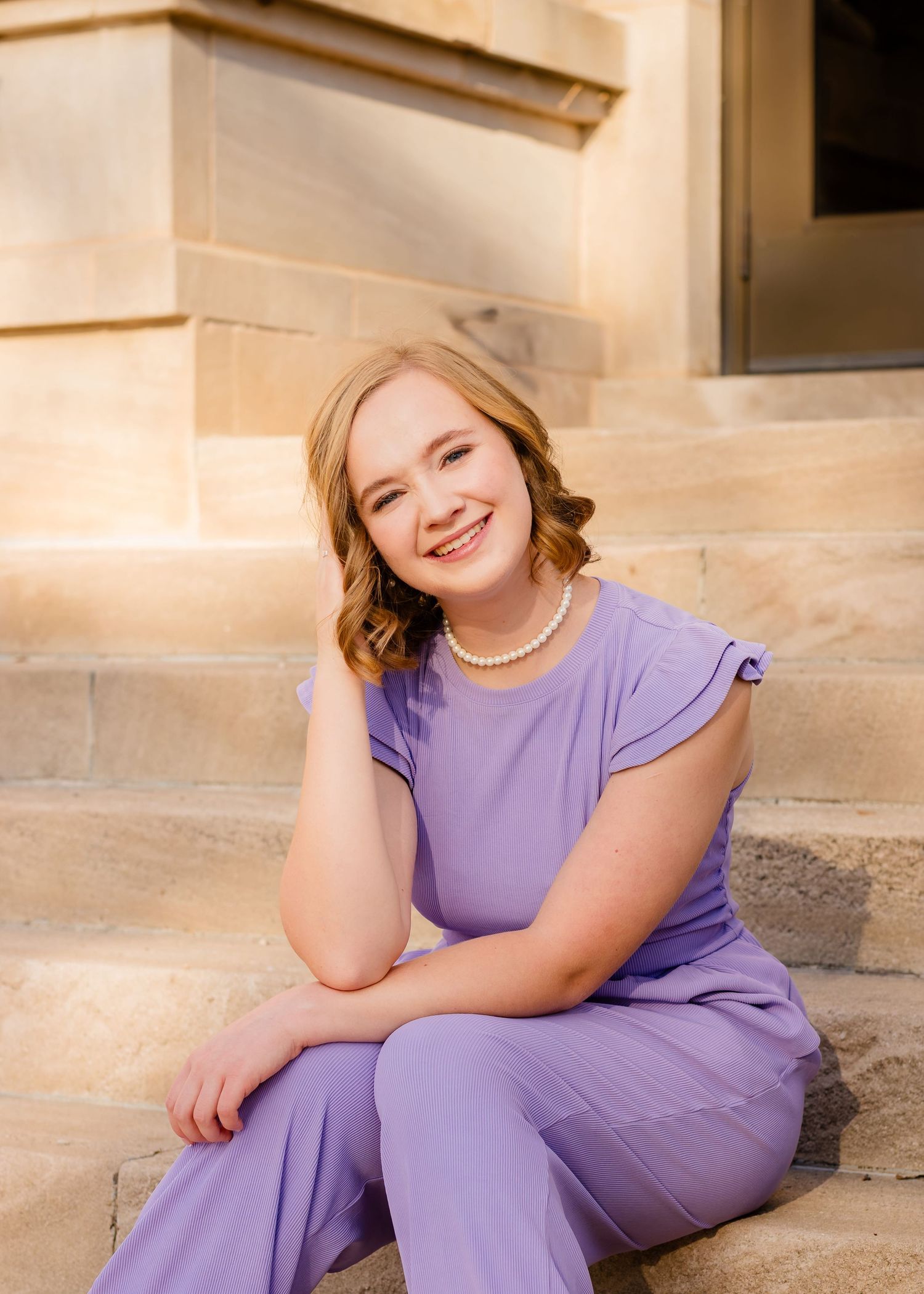 Modern senior photography in Tulsa Oklahoma with natural light and editorial styling by Imagery by LaShawn Renee.