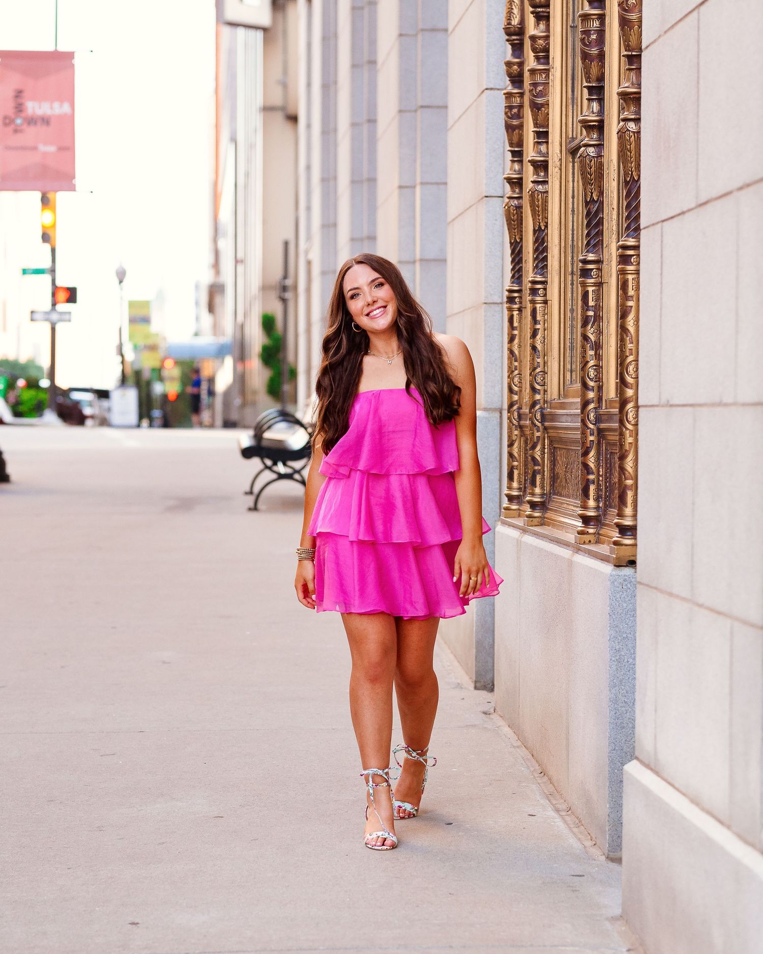 High school senior portrait session in Tulsa Oklahoma featuring bright, true-to-life imagery by Imagery by LaShawn Renee.