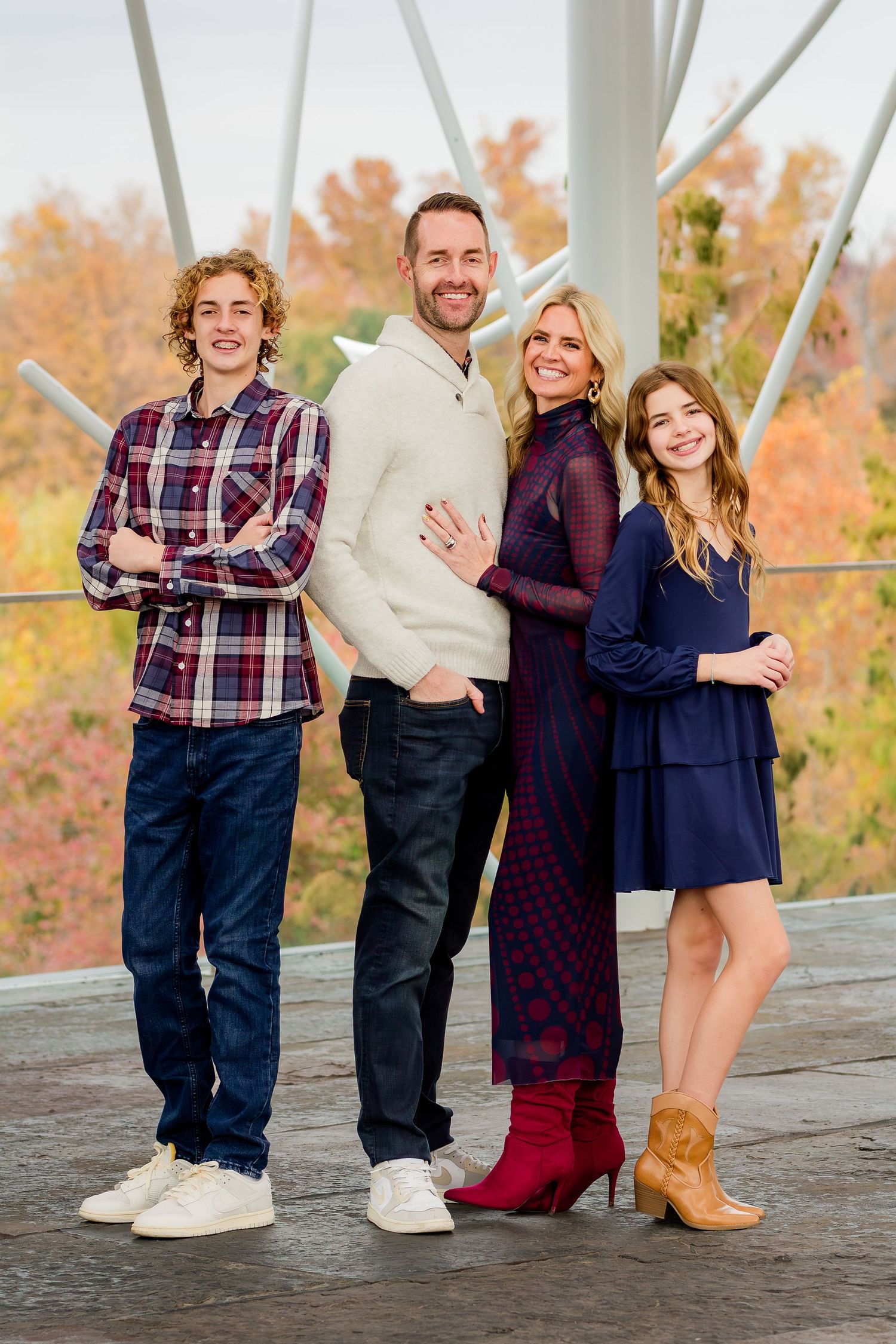 Family photography in Bartlesville Oklahoma featuring natural light and refined portrait styling.