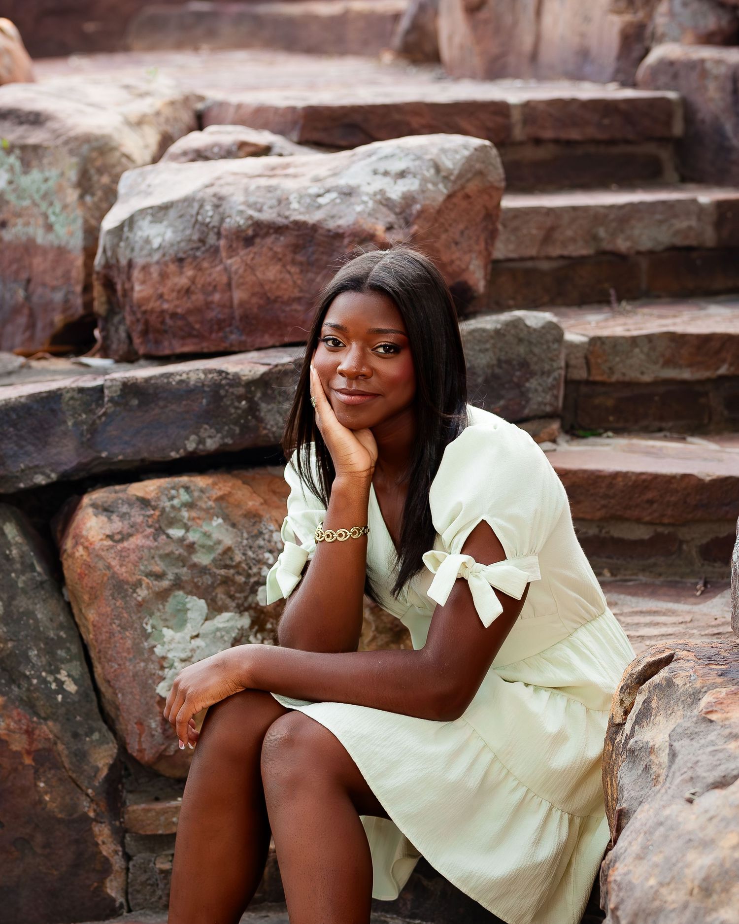 Modern senior photography in Tulsa Oklahoma with natural light and editorial styling by Imagery by LaShawn Renee.