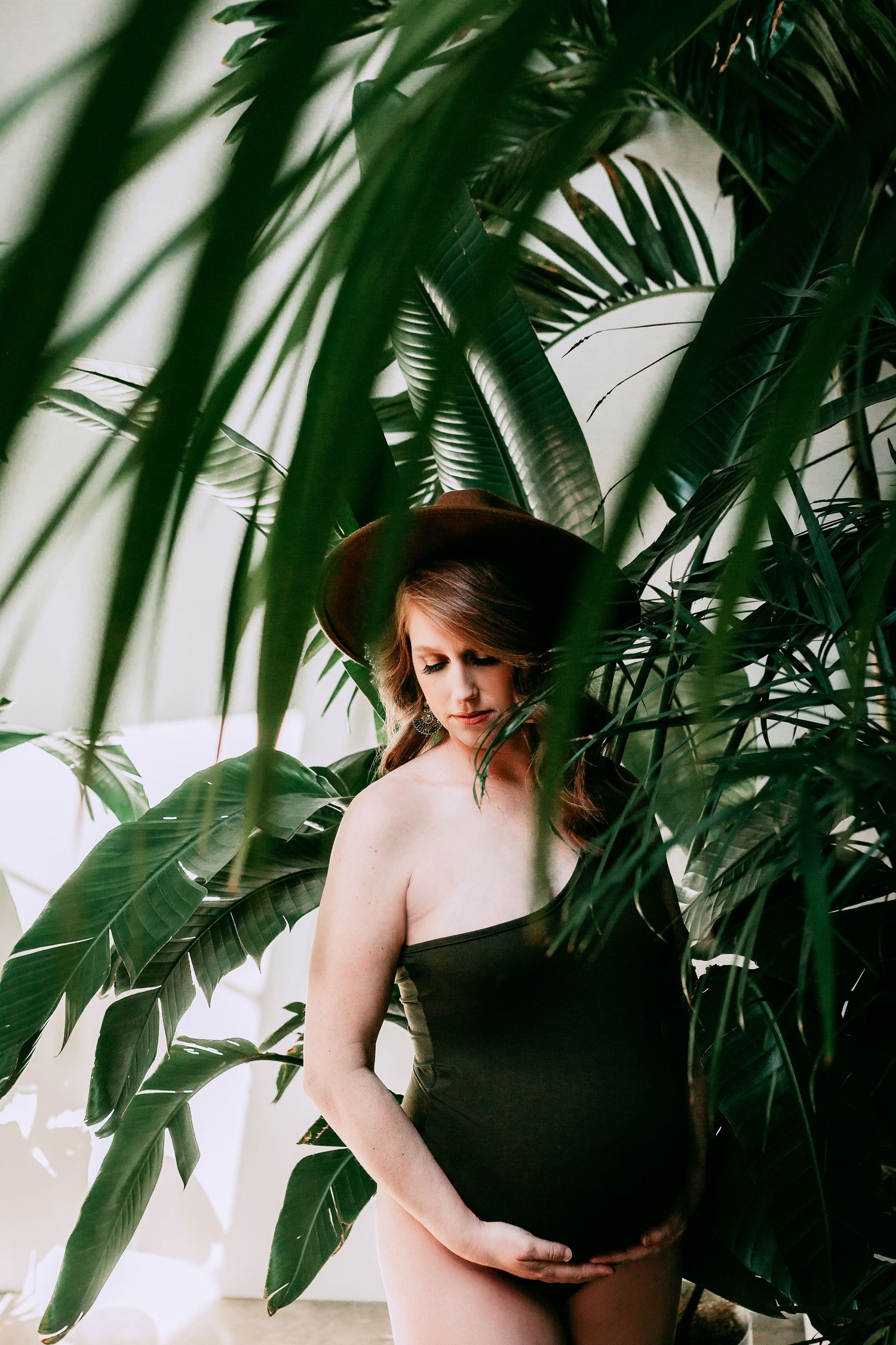 Luxury maternity portrait session in Tulsa Oklahoma capturing natural light, elegance, and imagery for who you are becoming.