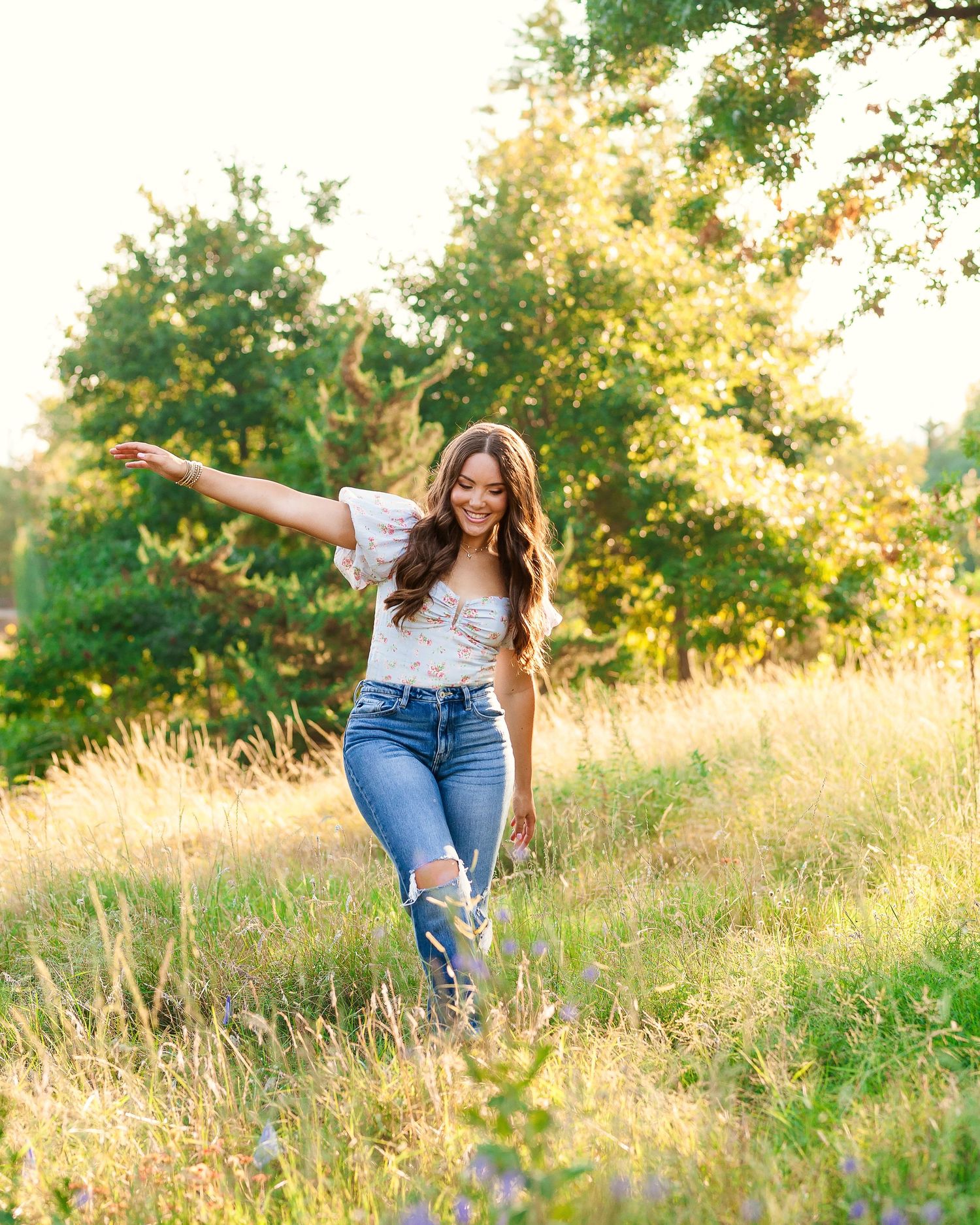 High school senior portrait session in Tulsa Oklahoma featuring bright, true-to-life imagery by Imagery by LaShawn Renee.