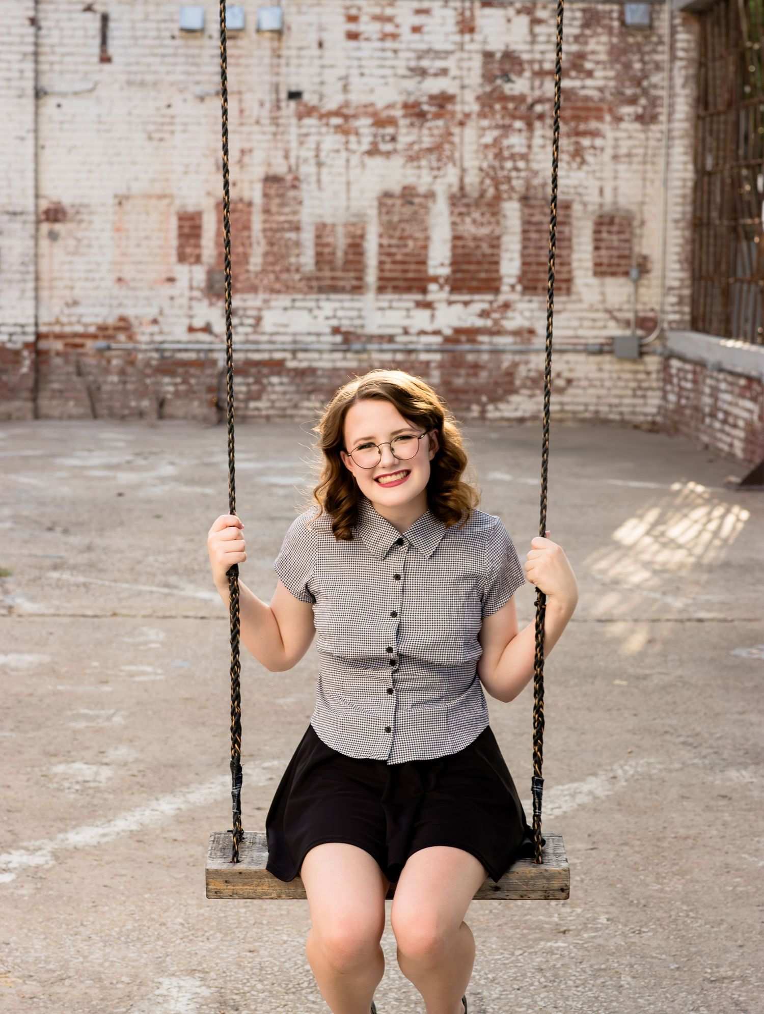 Editorial senior photography session serving Bartlesville, Owasso, and Broken Arrow Oklahoma focused on personality-filled imagery.
