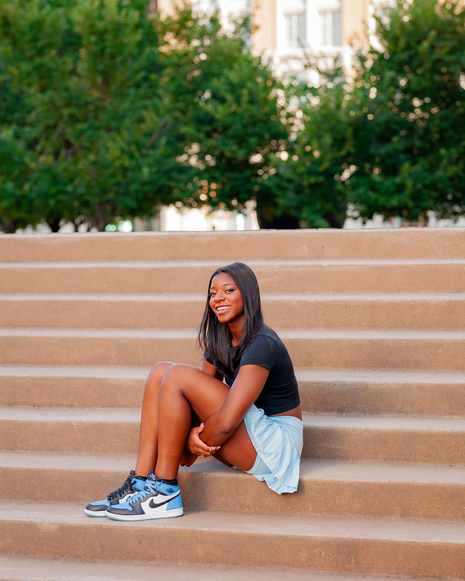 Modern senior photography in Tulsa Oklahoma with natural light and editorial styling by Imagery by LaShawn Renee.