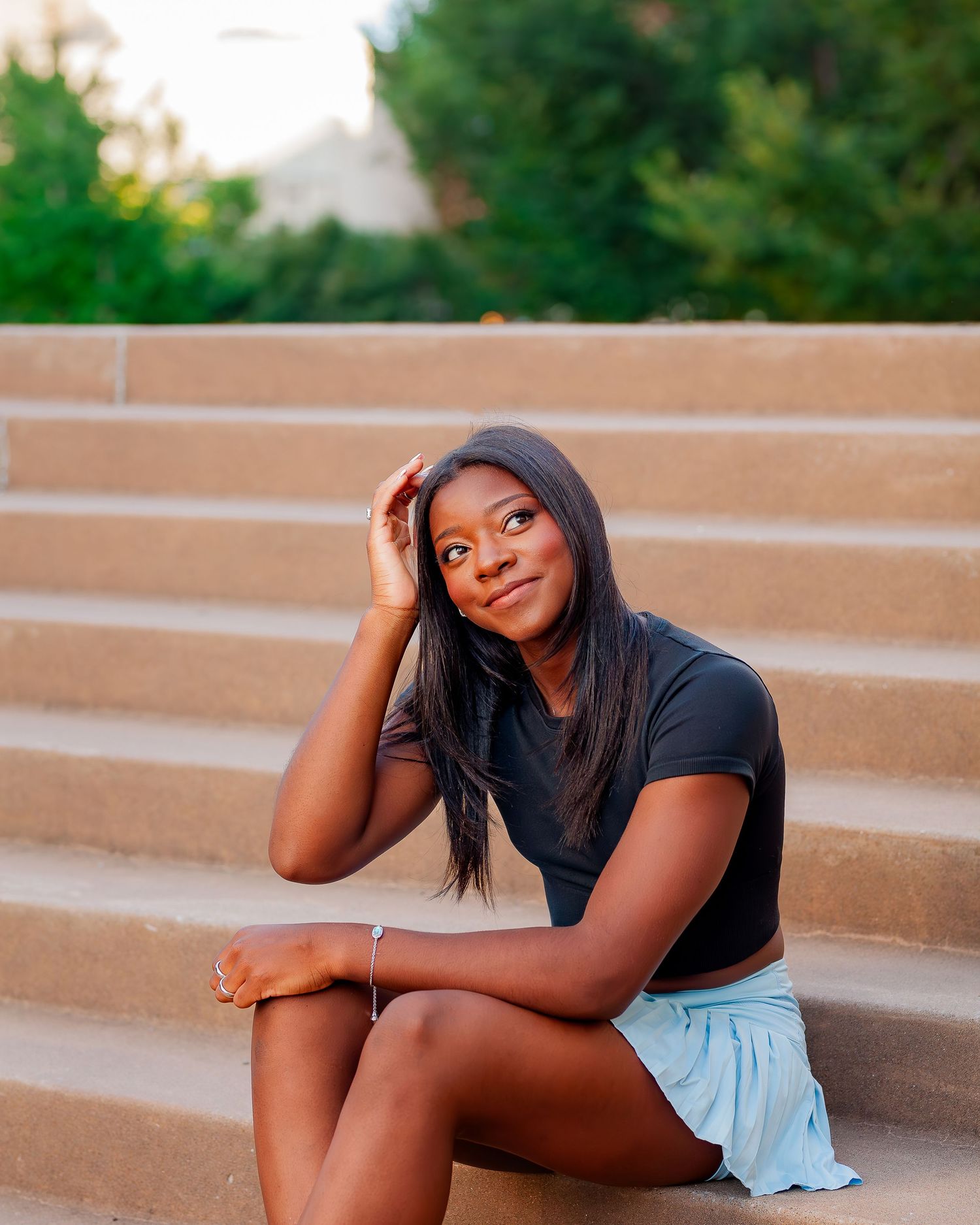 Confidence-driven senior portraits for seniors photographed in Northeastern Oklahoma by Imagery by LaShawn Renee.