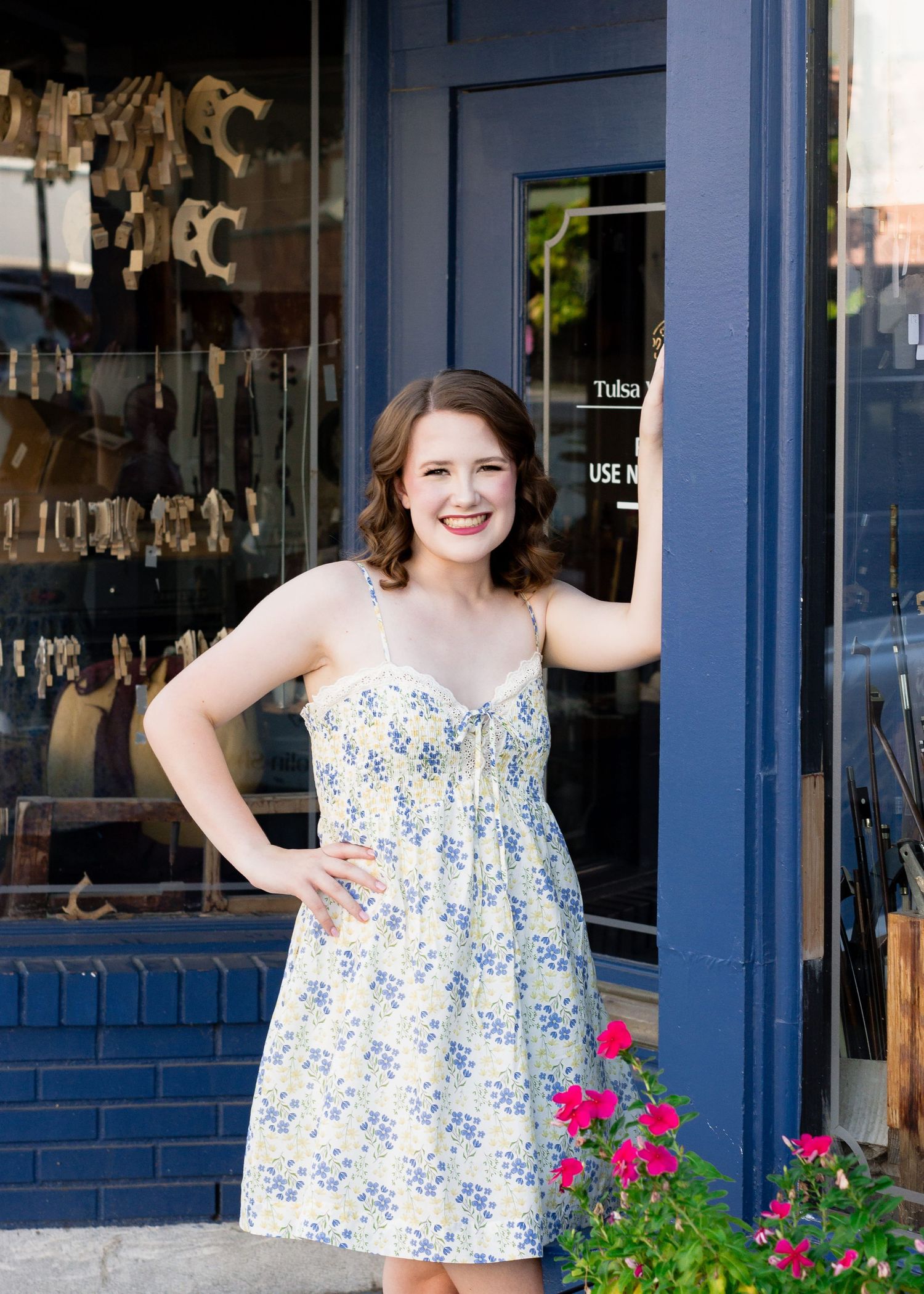 Editorial senior photography session serving Bartlesville, Owasso, and Broken Arrow Oklahoma focused on personality-filled imagery.